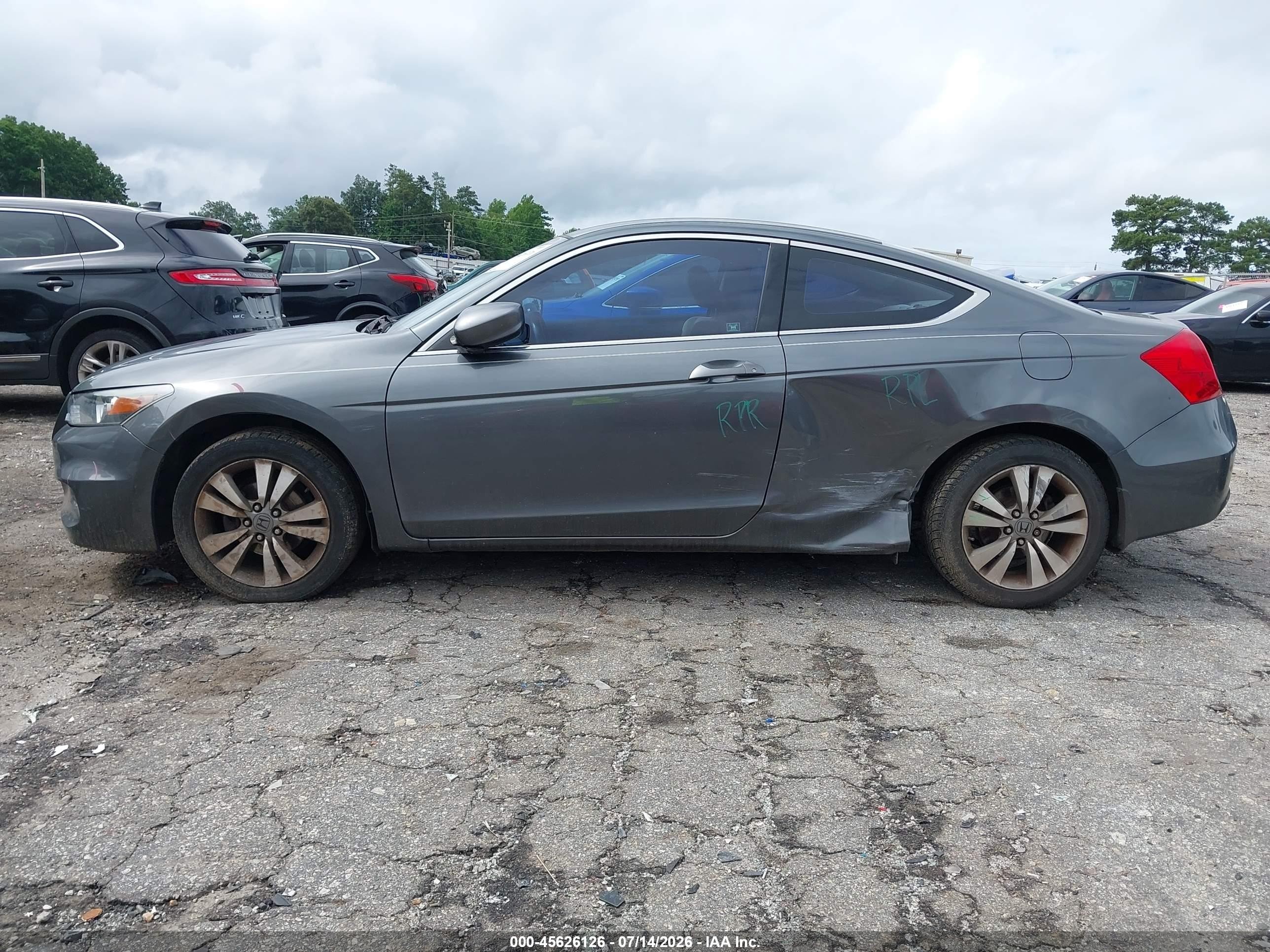 2012 Honda Accord 2.4 Lx-s Серый vin: 1HGCS1B35CA023035