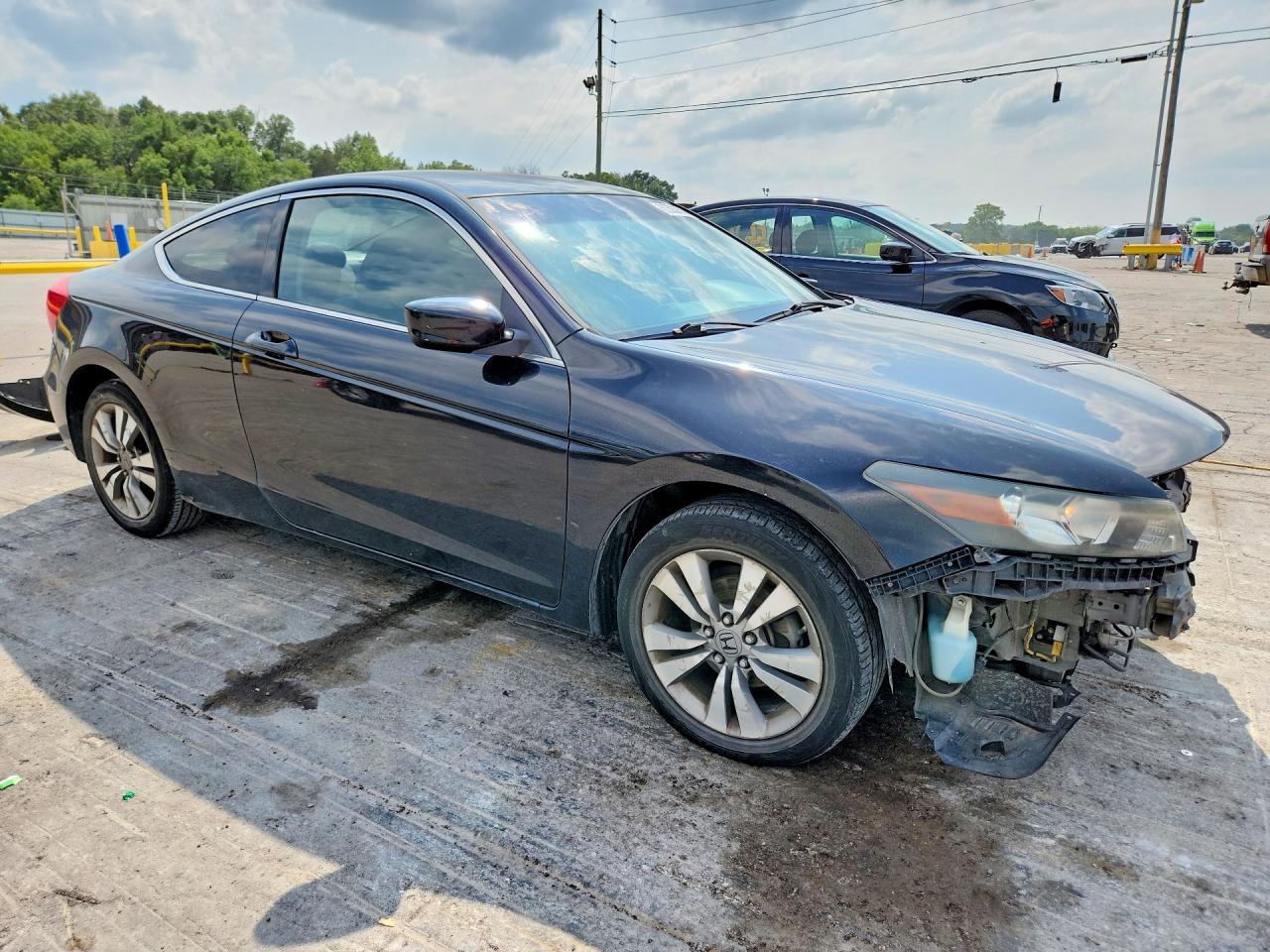 2012 Honda Accord Lx Black vin: 1HGCS1B35CA023875
