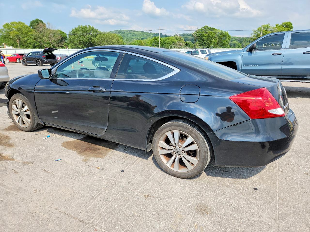 2012 Honda Accord Lx Black vin: 1HGCS1B35CA023875