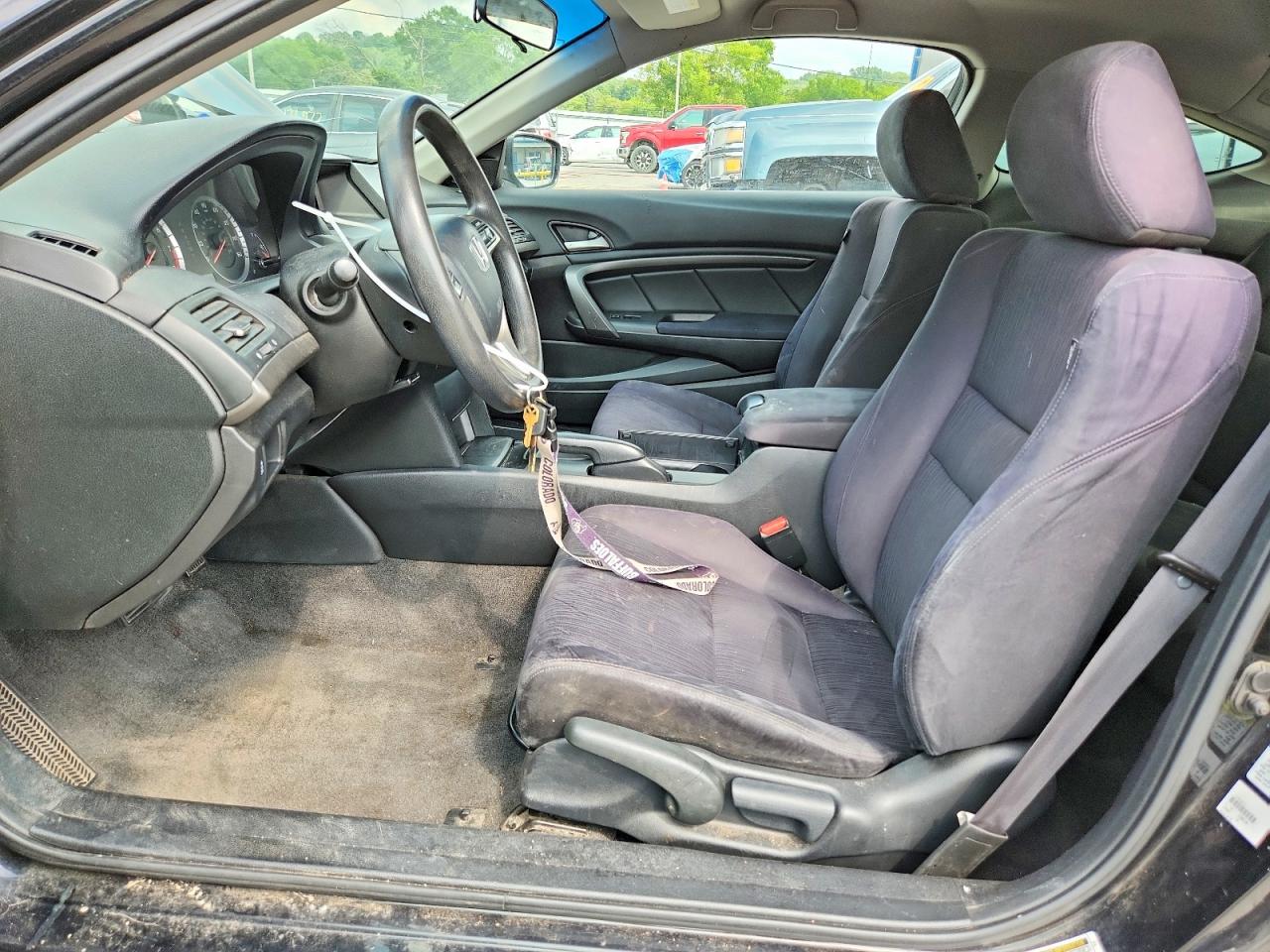 2012 Honda Accord Lx Black vin: 1HGCS1B35CA023875