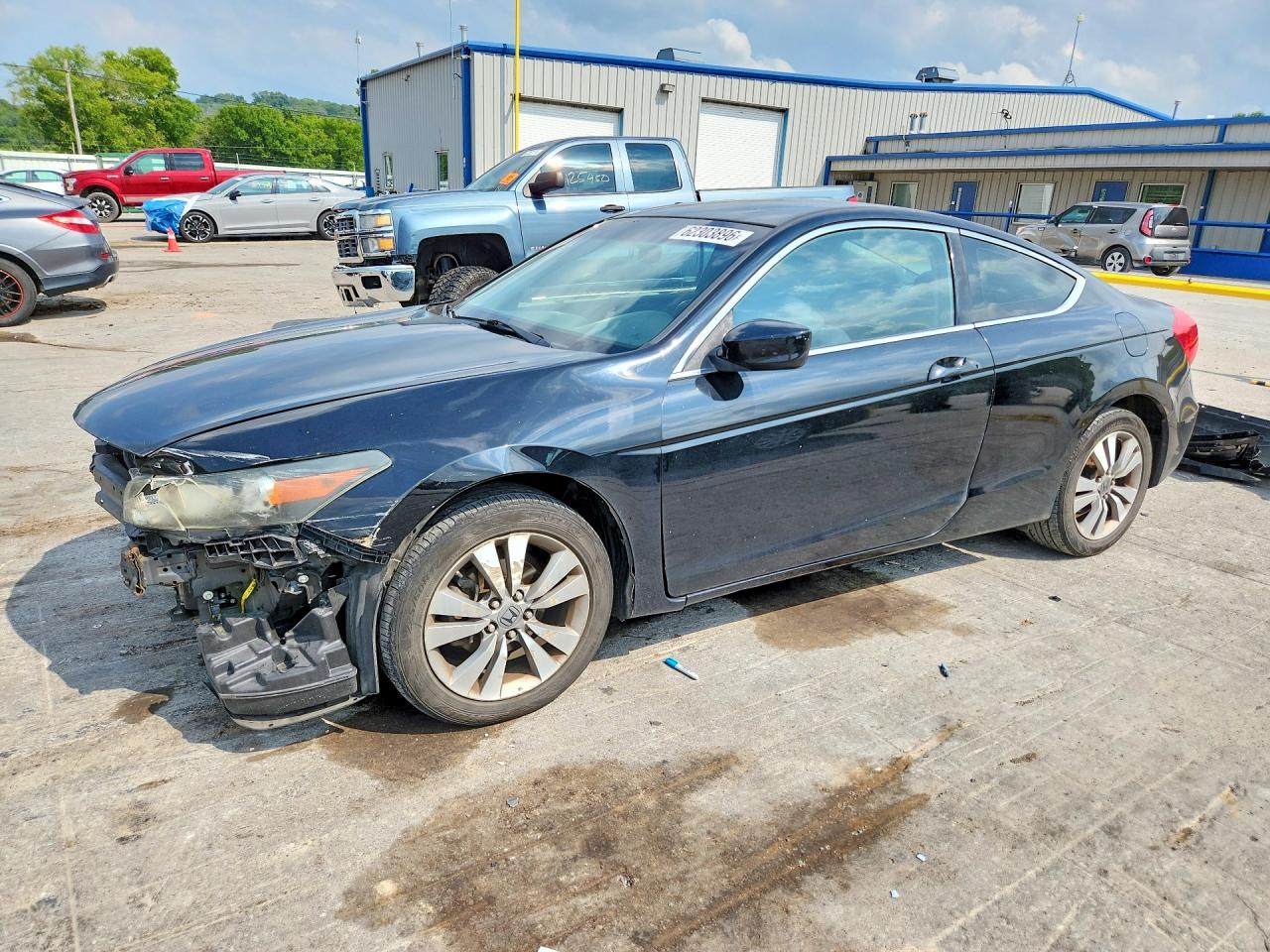 2012 Honda Accord Lx Black vin: 1HGCS1B35CA023875