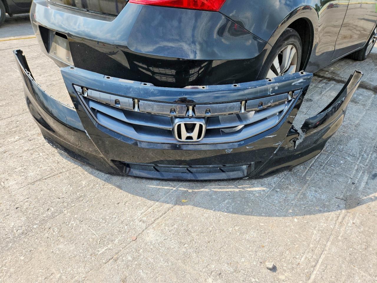 2012 Honda Accord Lx Black vin: 1HGCS1B35CA023875