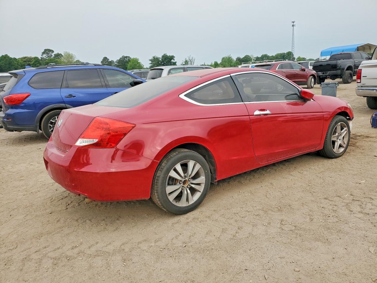 2011 Honda Accord Lx-s Red vin: 1HGCS1B36BA011488