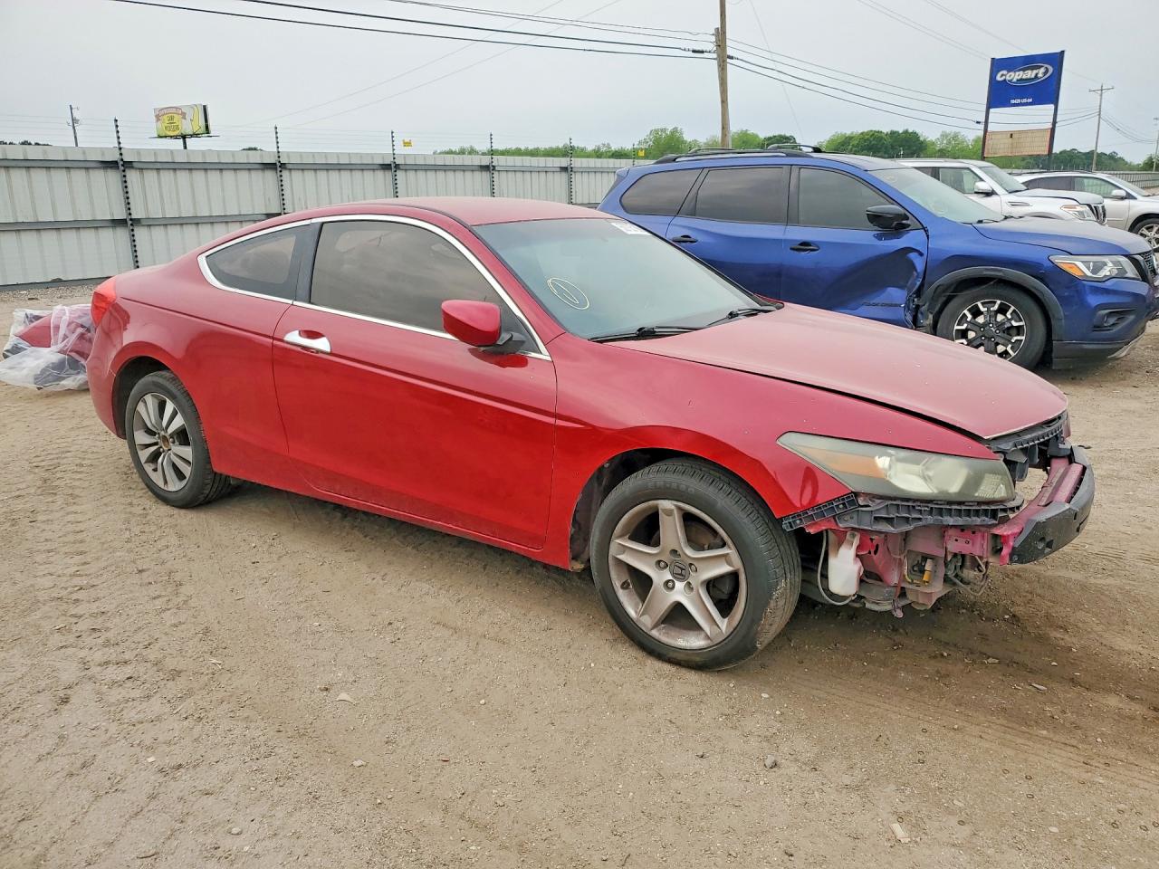 2011 Honda Accord Lx-s Red vin: 1HGCS1B36BA011488