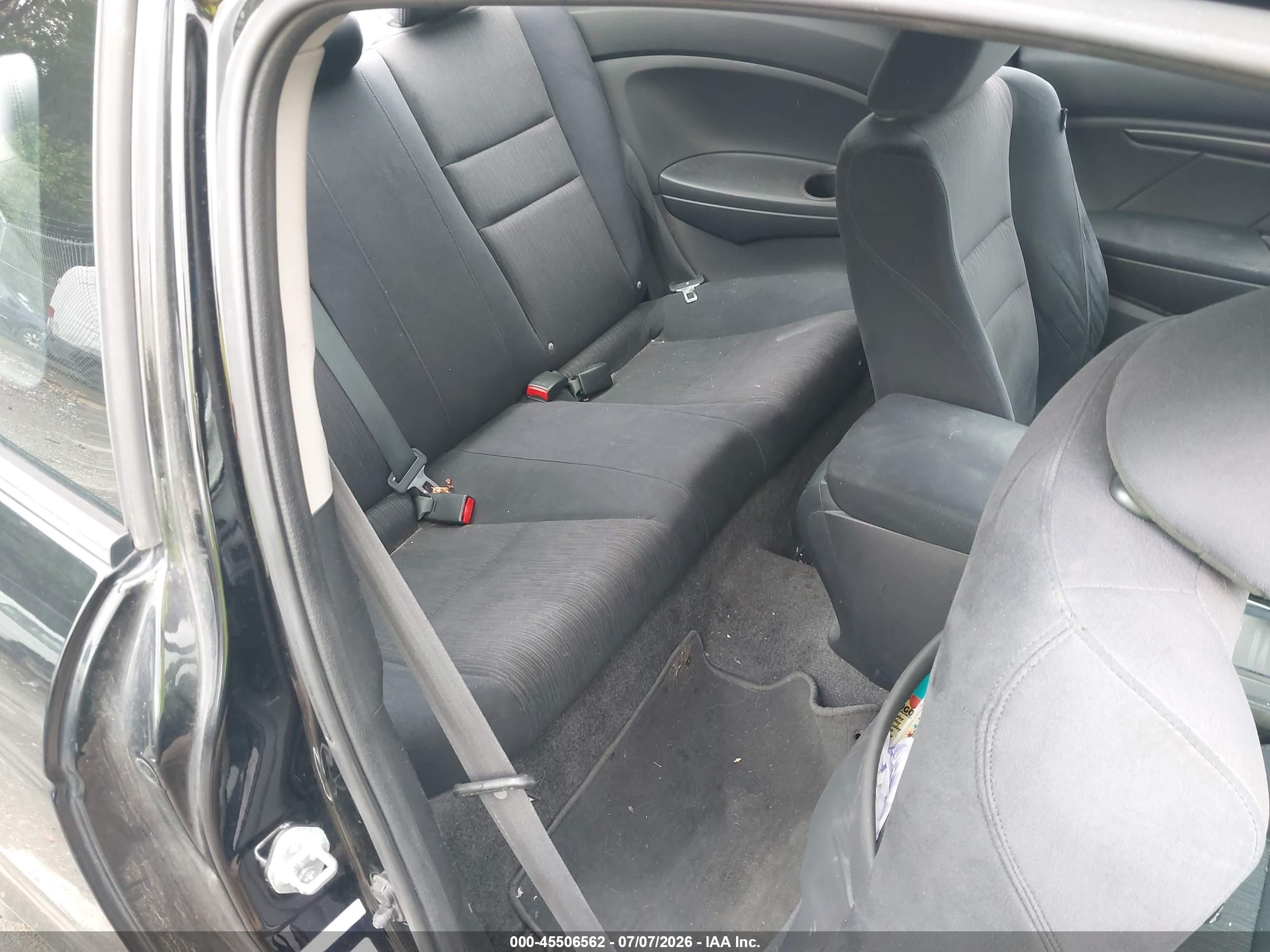 2011 Honda Accord 2.4 Lx-s Черный vin: 1HGCS1B36BA011703