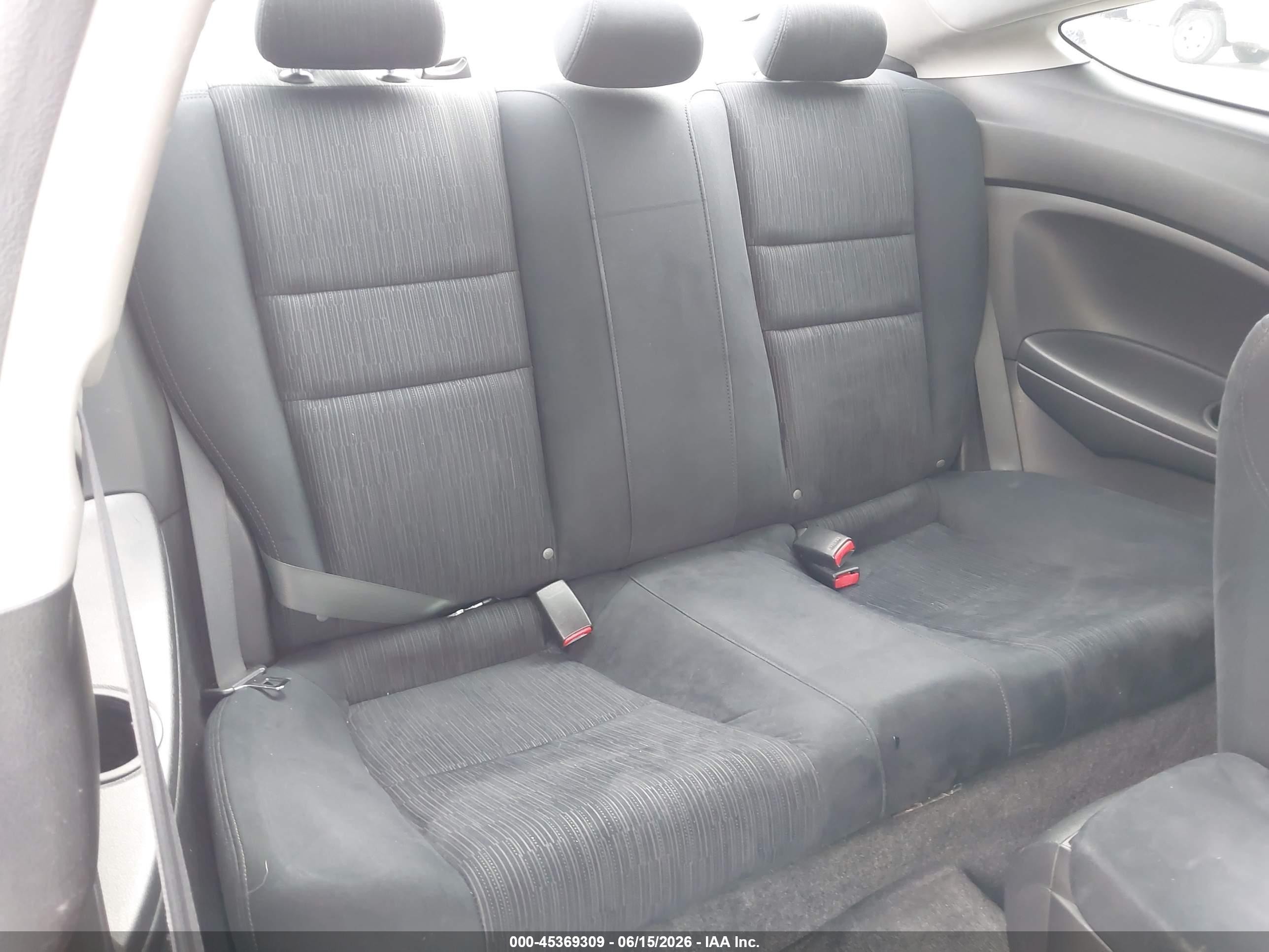 2012 Honda Accord 2.4 Lx-s Black vin: 1HGCS1B36CA010262