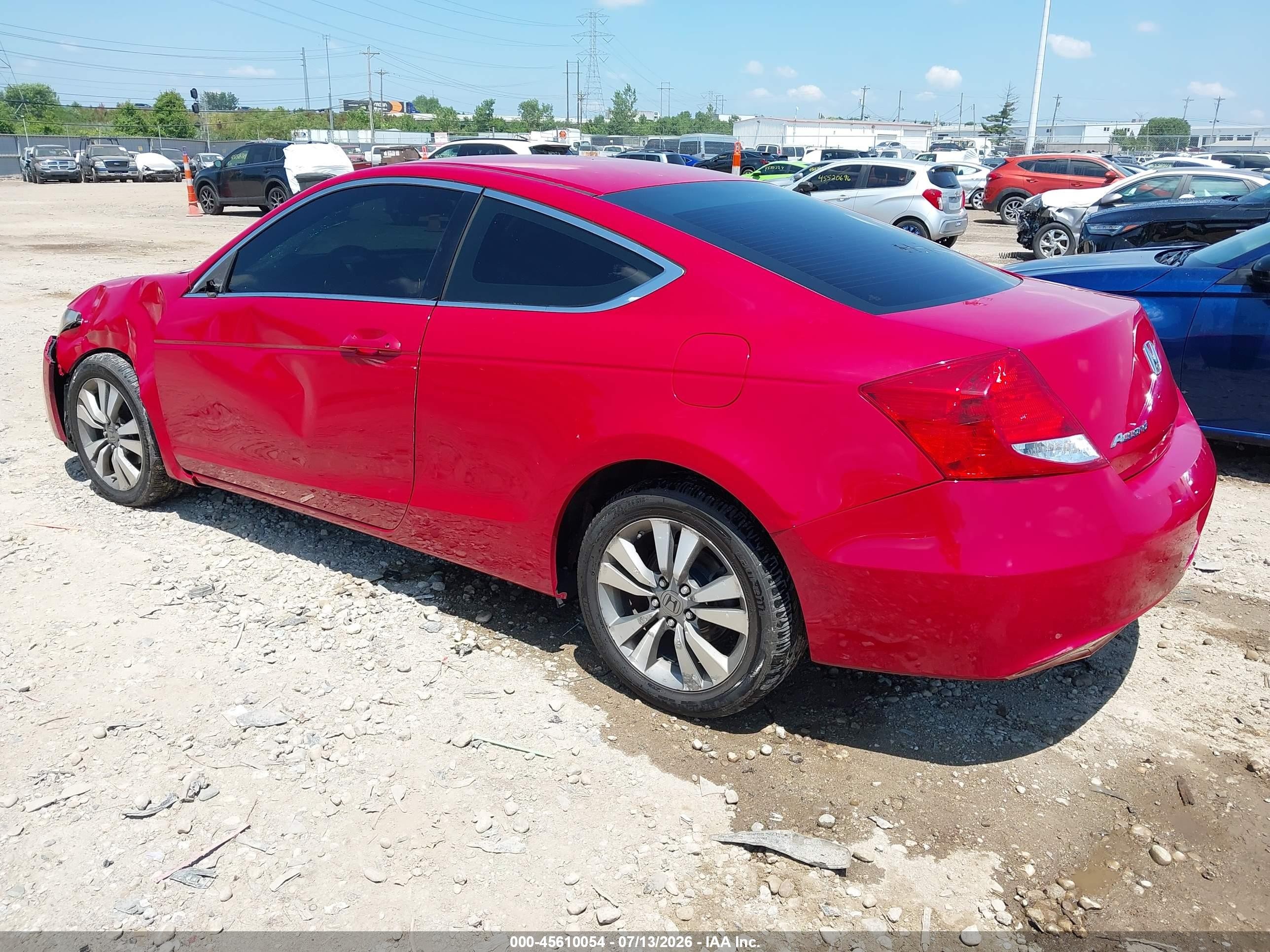 2012 Honda Accord 2.4 Lx-s Красный vin: 1HGCS1B36CA013100