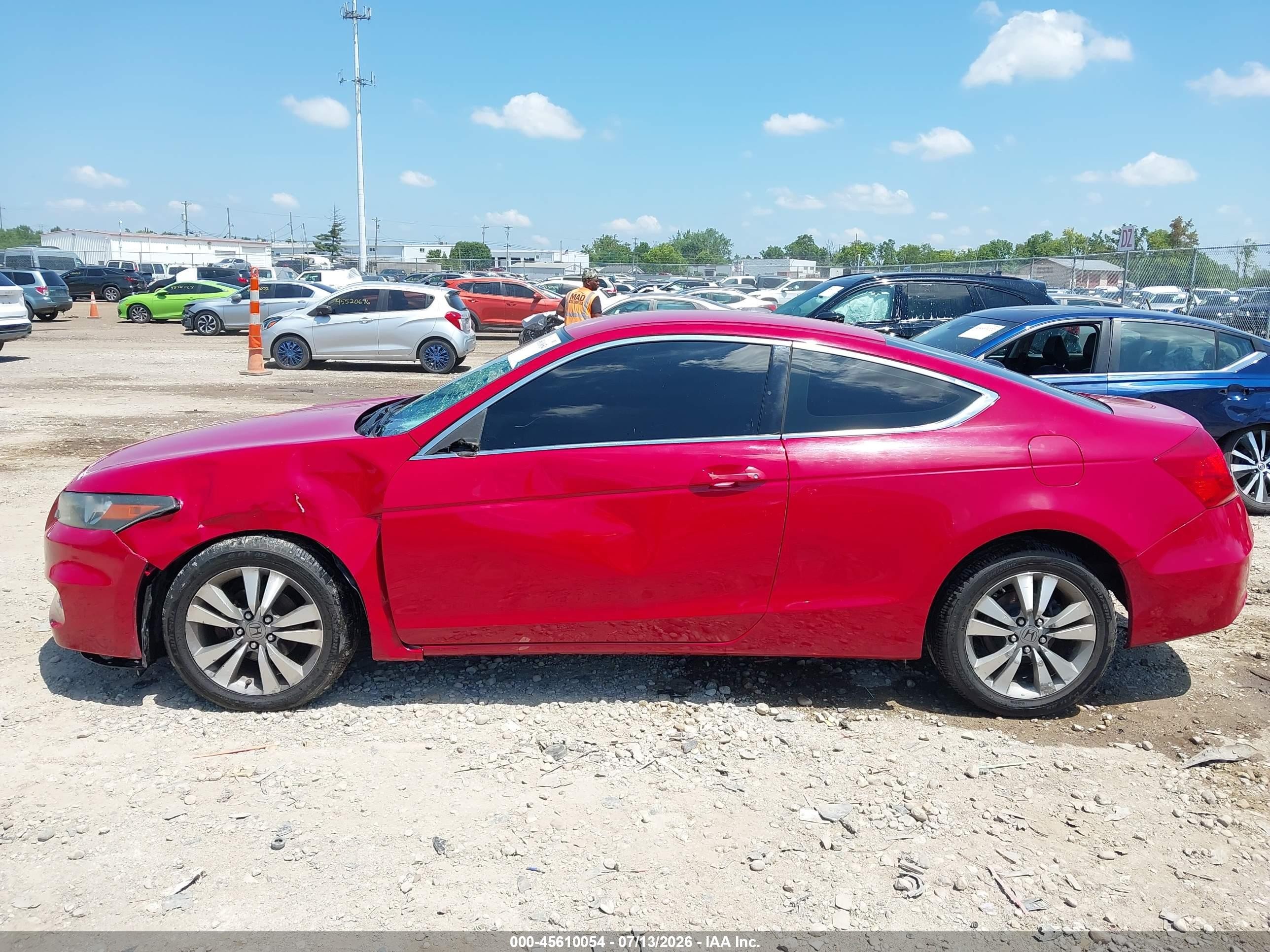 2012 Honda Accord 2.4 Lx-s Красный vin: 1HGCS1B36CA013100