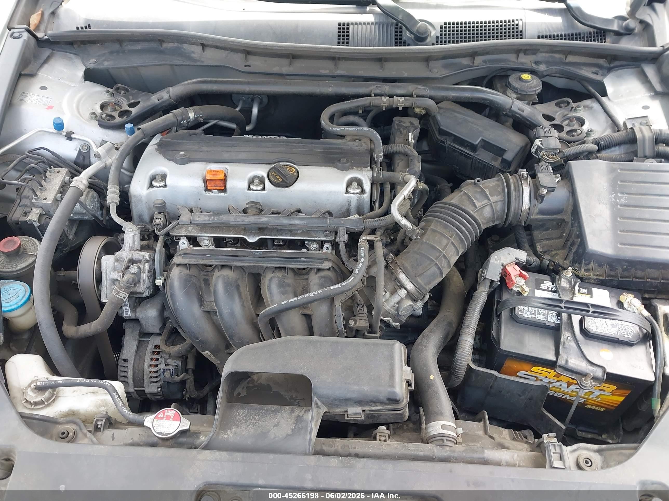 2012 Honda Accord 2.4 Lx-s Silver vin: 1HGCS1B36CA021780