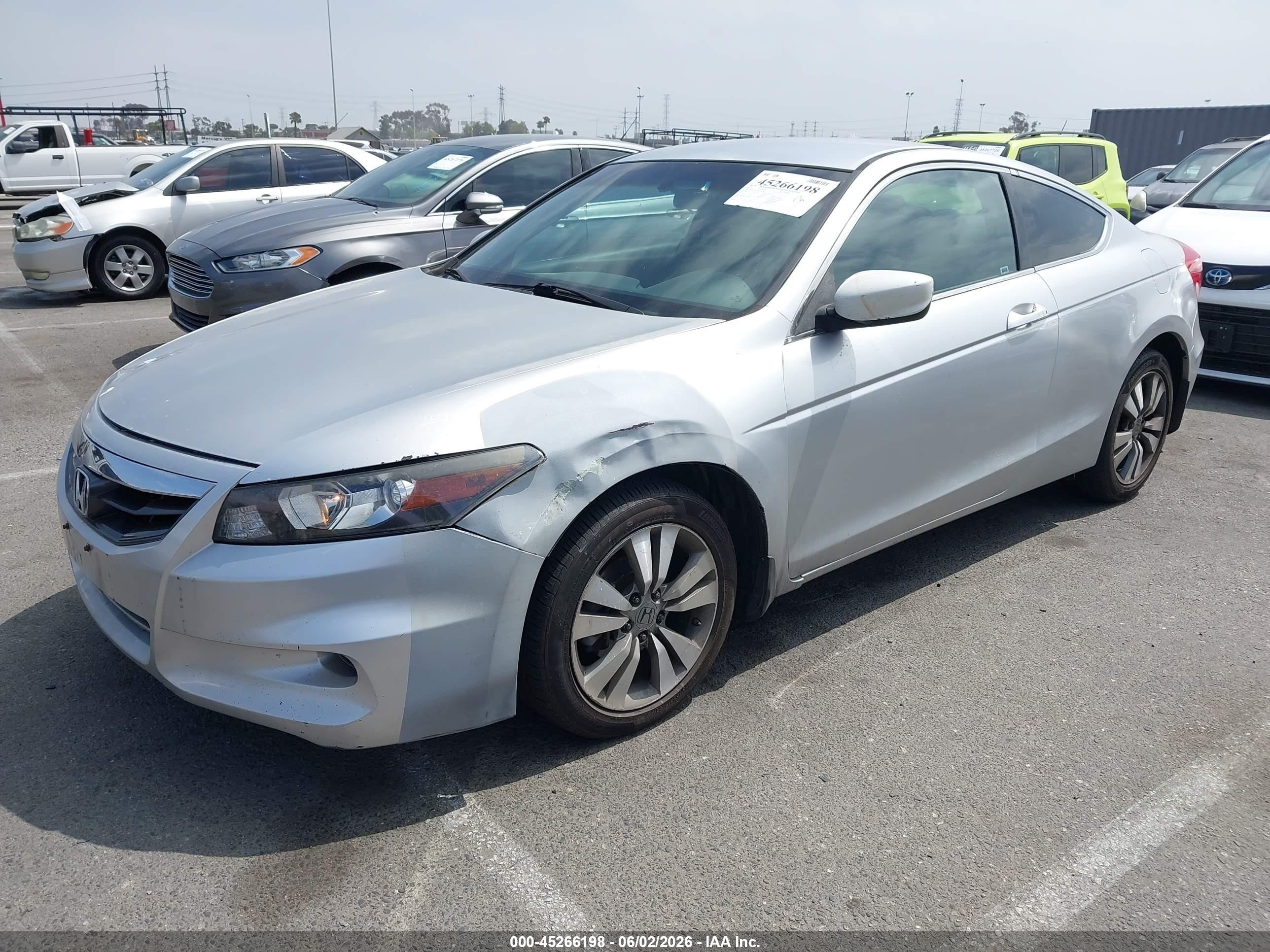 2012 Honda Accord 2.4 Lx-s Silver vin: 1HGCS1B36CA021780