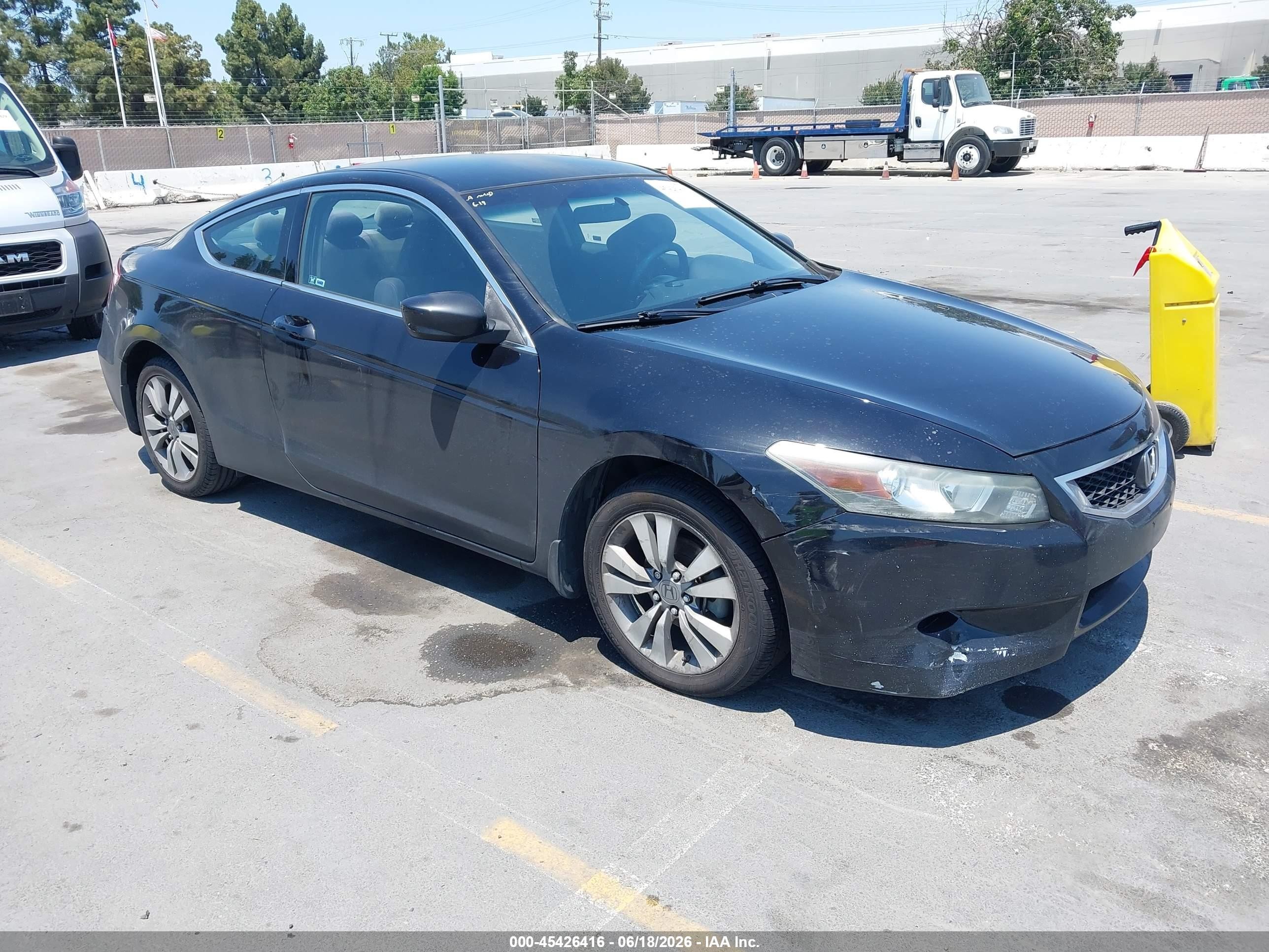 2010 Honda Accord 2.4 Lx-s Black vin: 1HGCS1B37AA020361