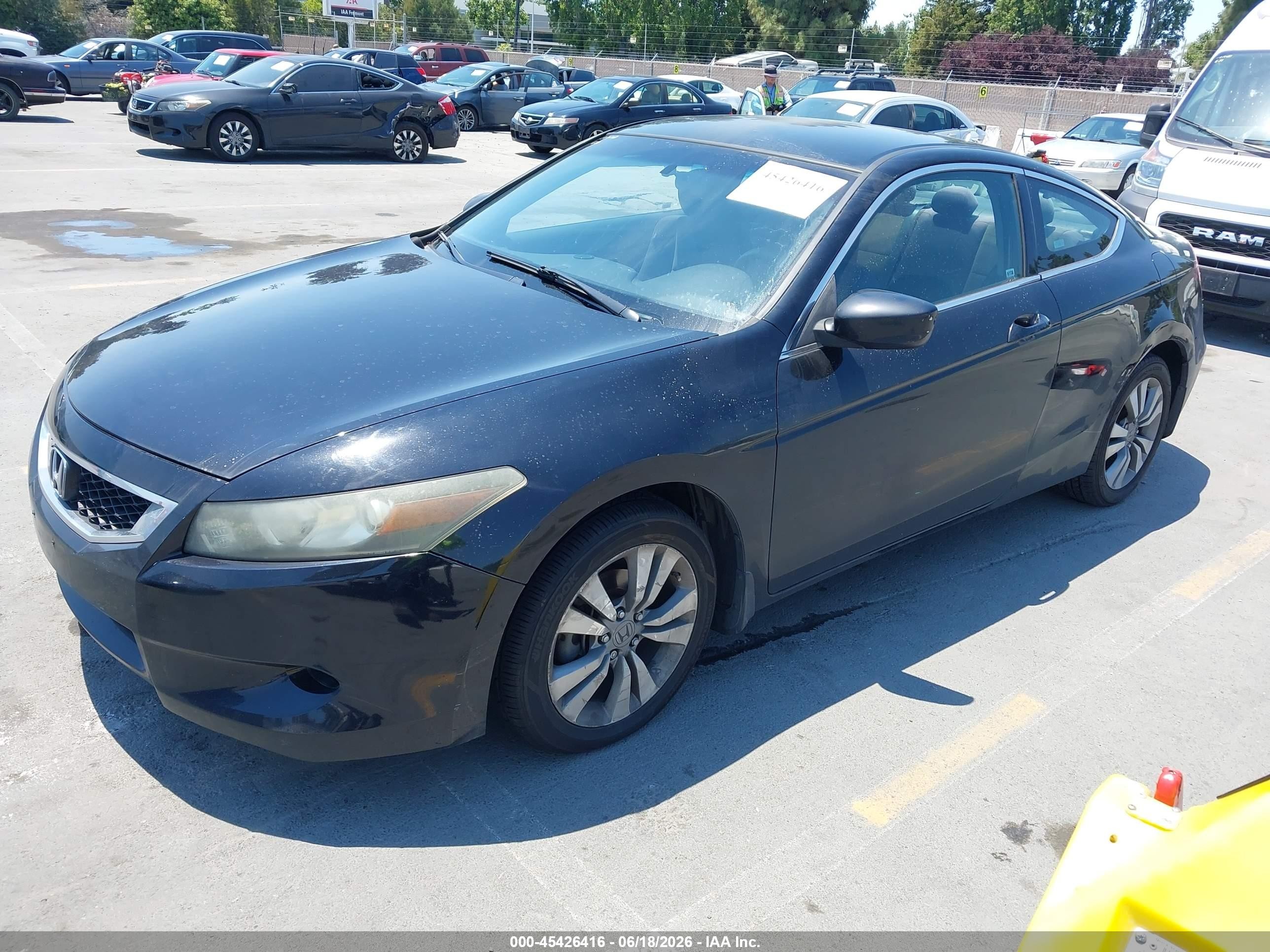 2010 Honda Accord 2.4 Lx-s Black vin: 1HGCS1B37AA020361