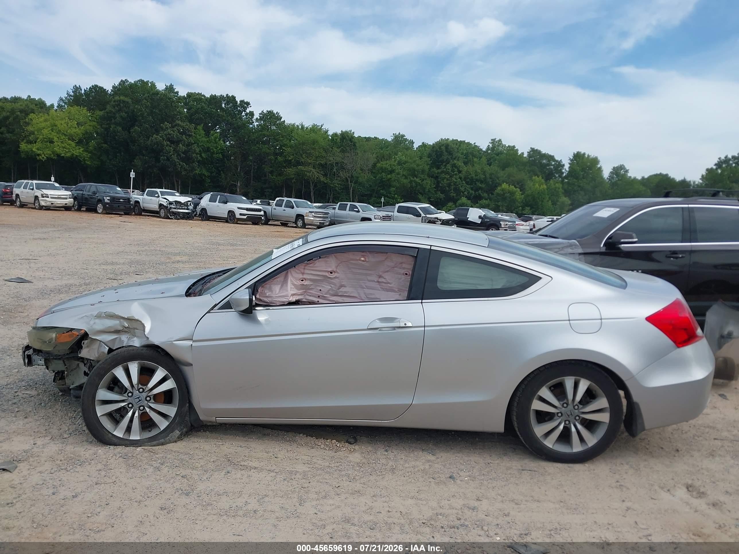 2011 Honda Accord 2.4 Lx-s Silver vin: 1HGCS1B37BA004114