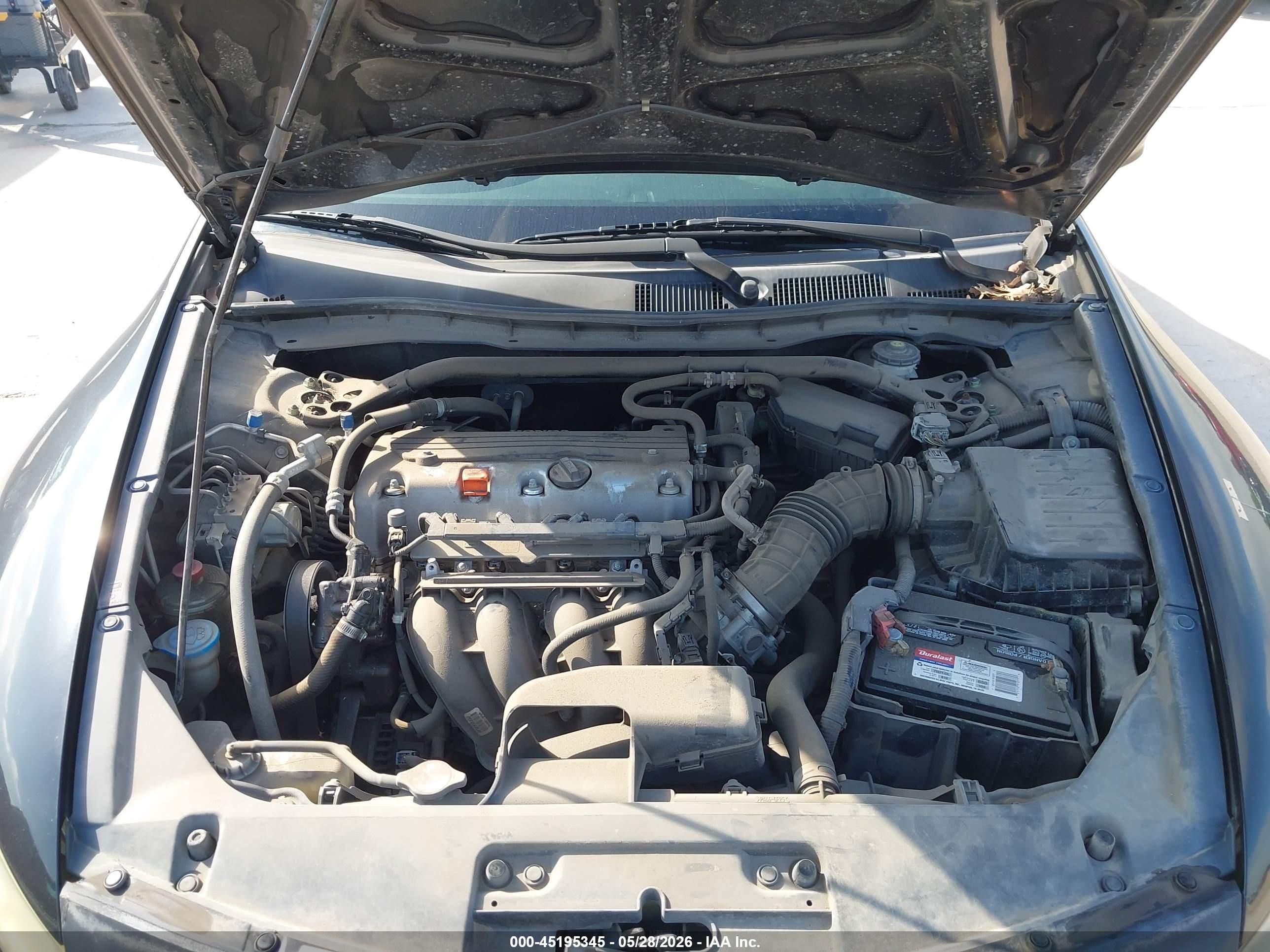 2011 Honda Accord 2.4 Lx-s Black vin: 1HGCS1B37BA008387