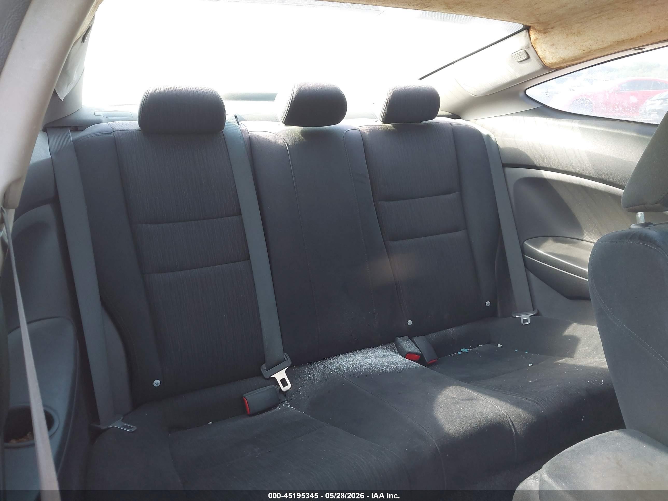 2011 Honda Accord 2.4 Lx-s Black vin: 1HGCS1B37BA008387