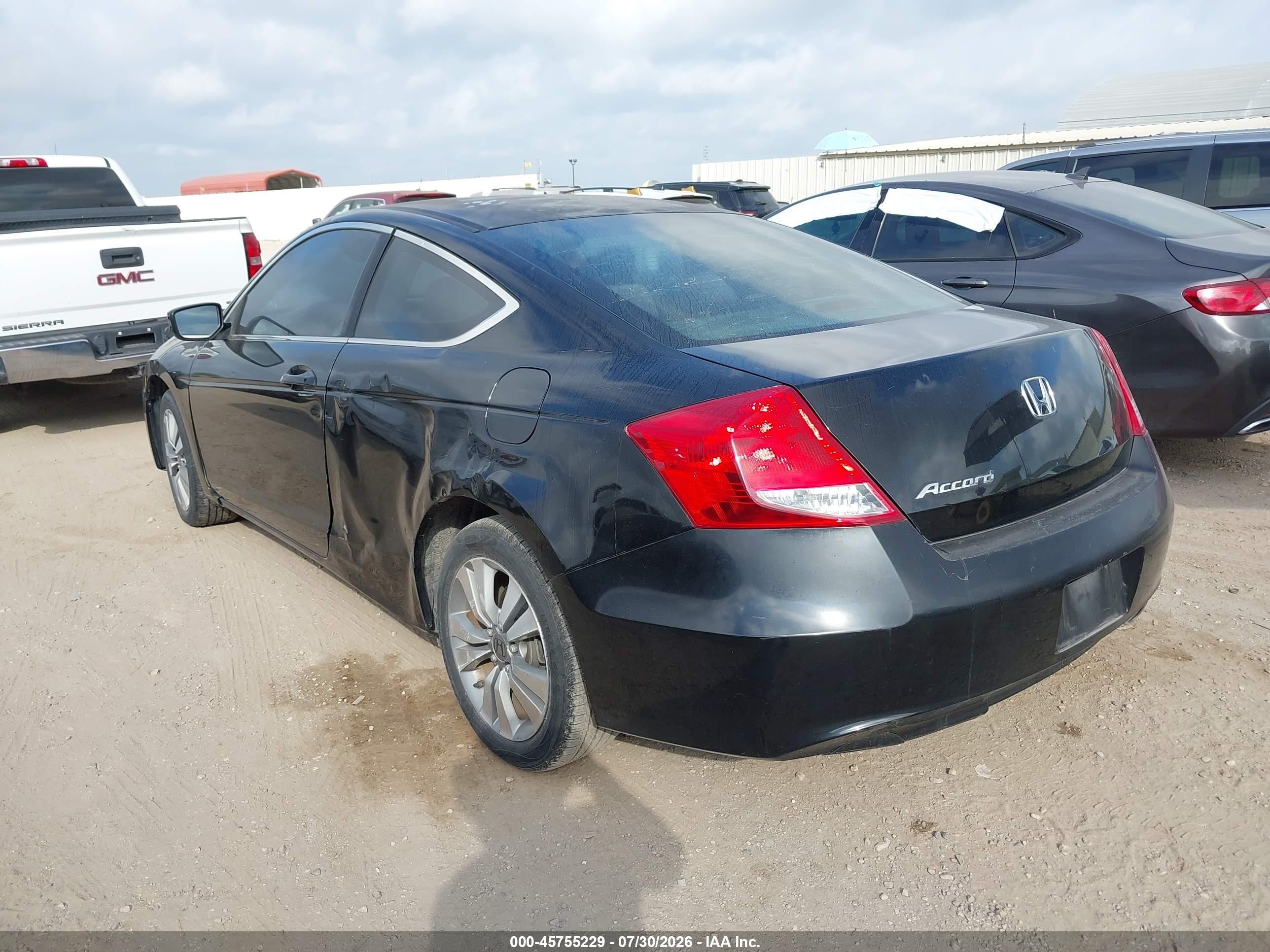 2011 Honda Accord 2.4 Lx-s Black vin: 1HGCS1B37BA008387