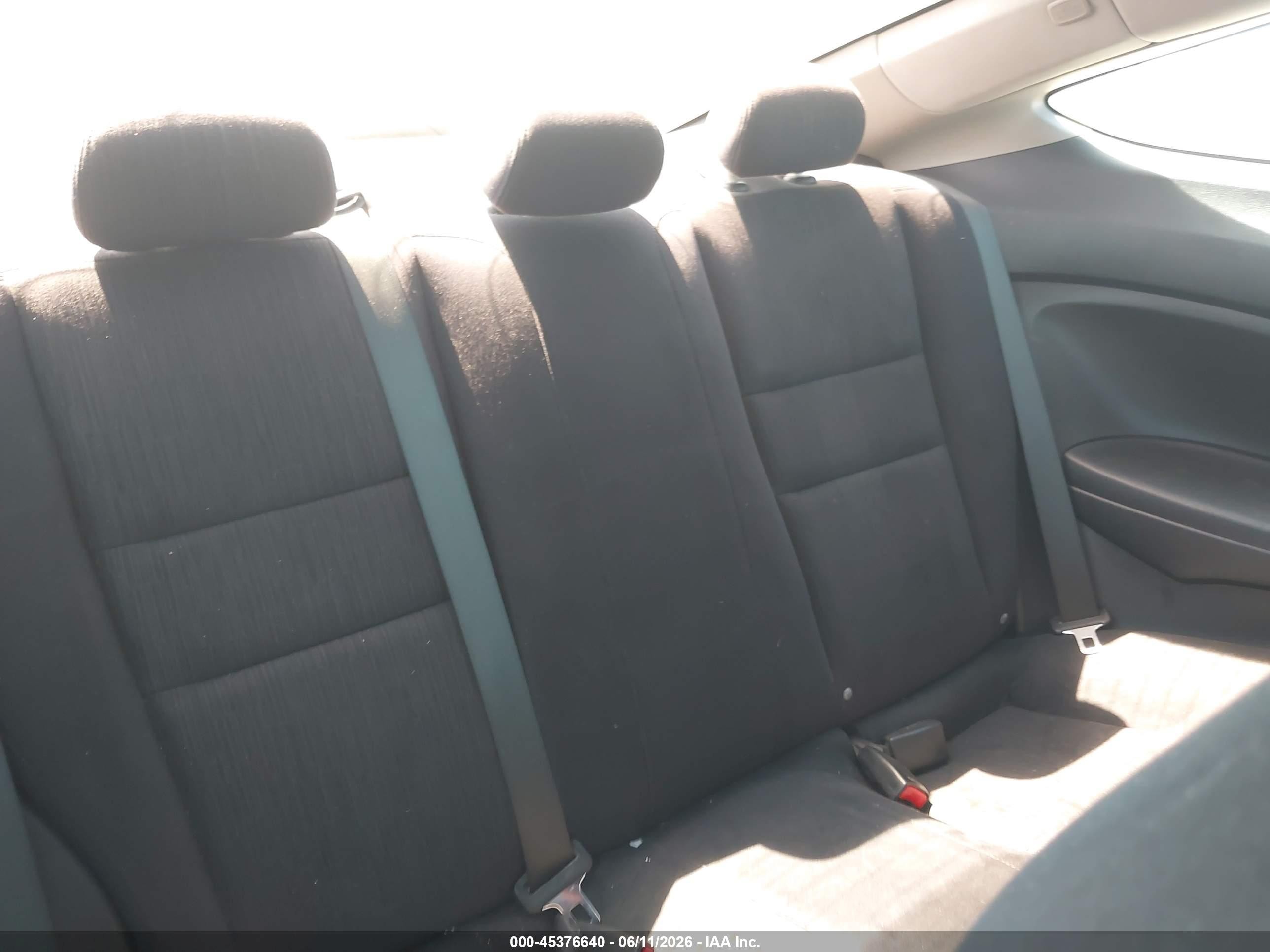 2012 Honda Accord 2.4 Lx-s Gray vin: 1HGCS1B37CA002106