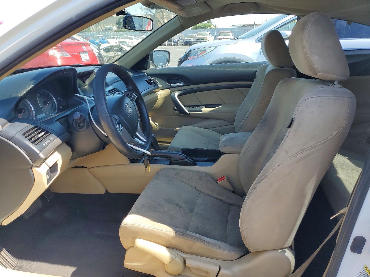 2012 Honda Accord Lx White vin: 1HGCS1B37CA013865