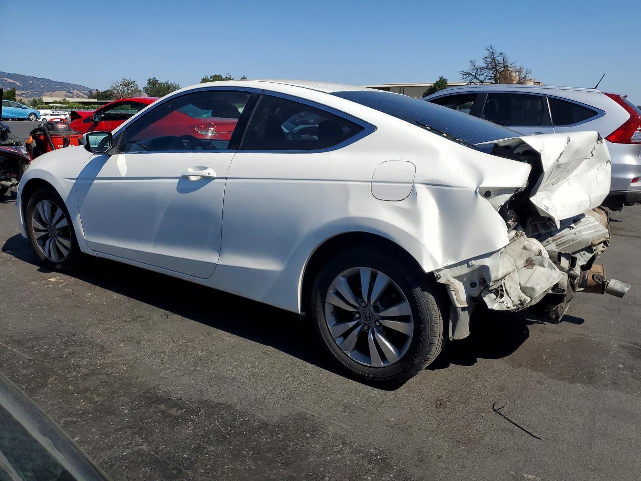 2012 Honda Accord Lx White vin: 1HGCS1B37CA013865