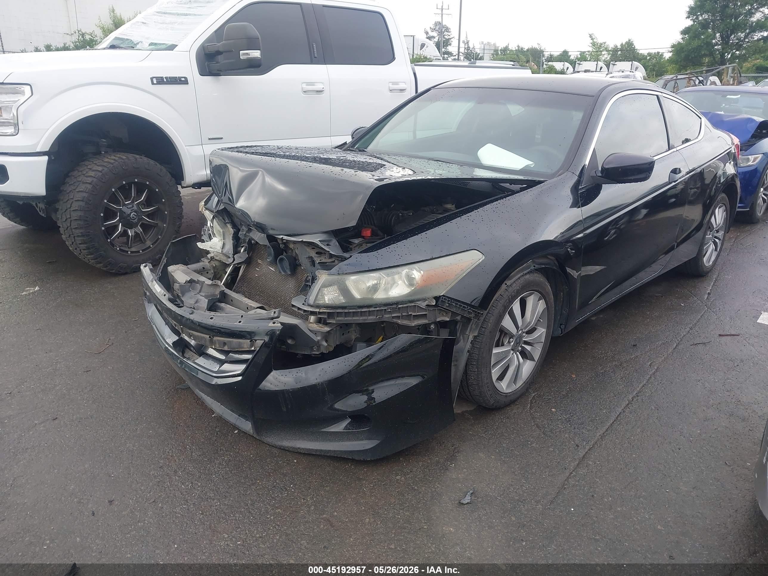 2012 Honda Accord 2.4 Lx-s Черный vin: 1HGCS1B37CA016622