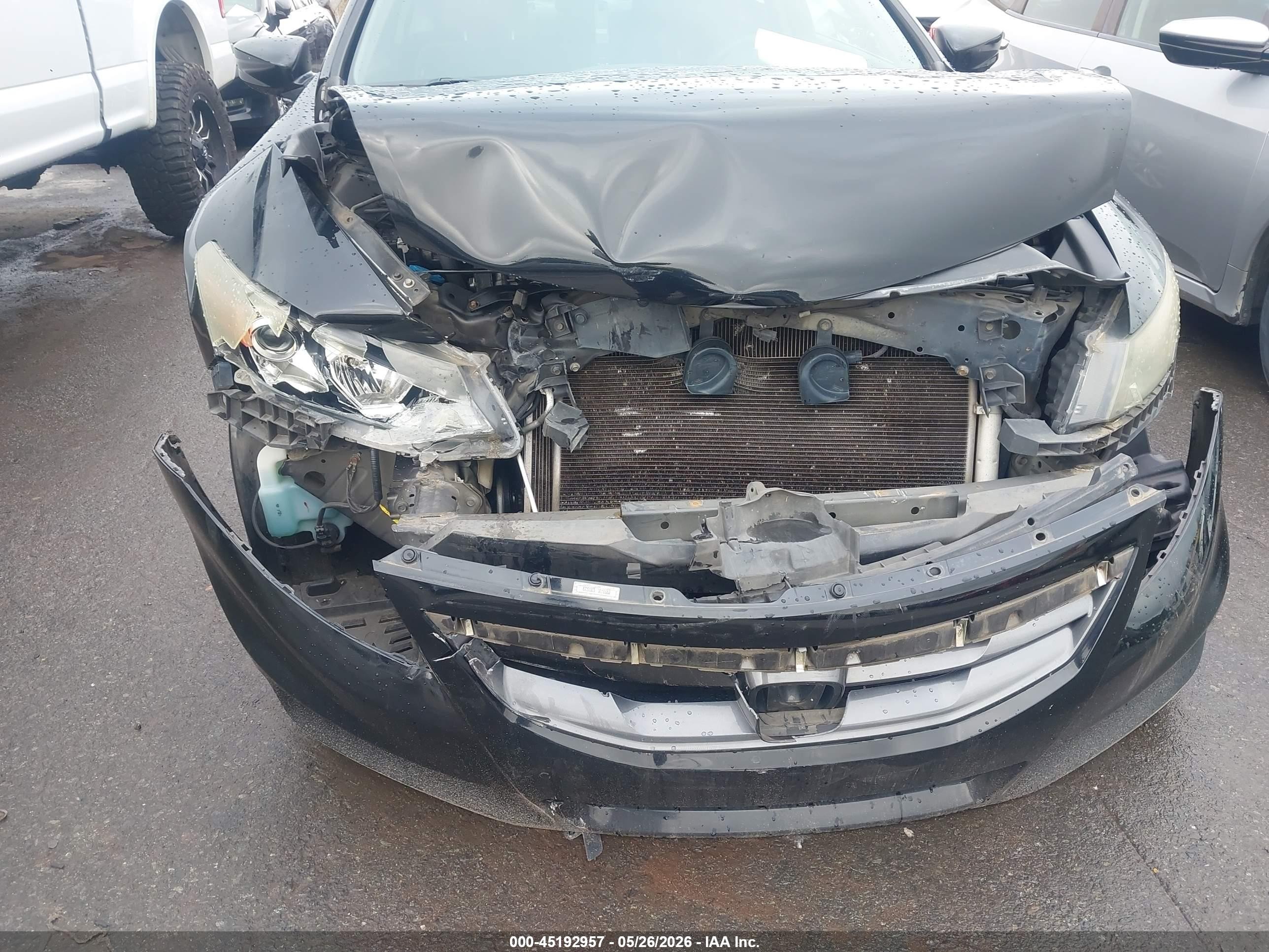 2012 Honda Accord 2.4 Lx-s Черный vin: 1HGCS1B37CA016622