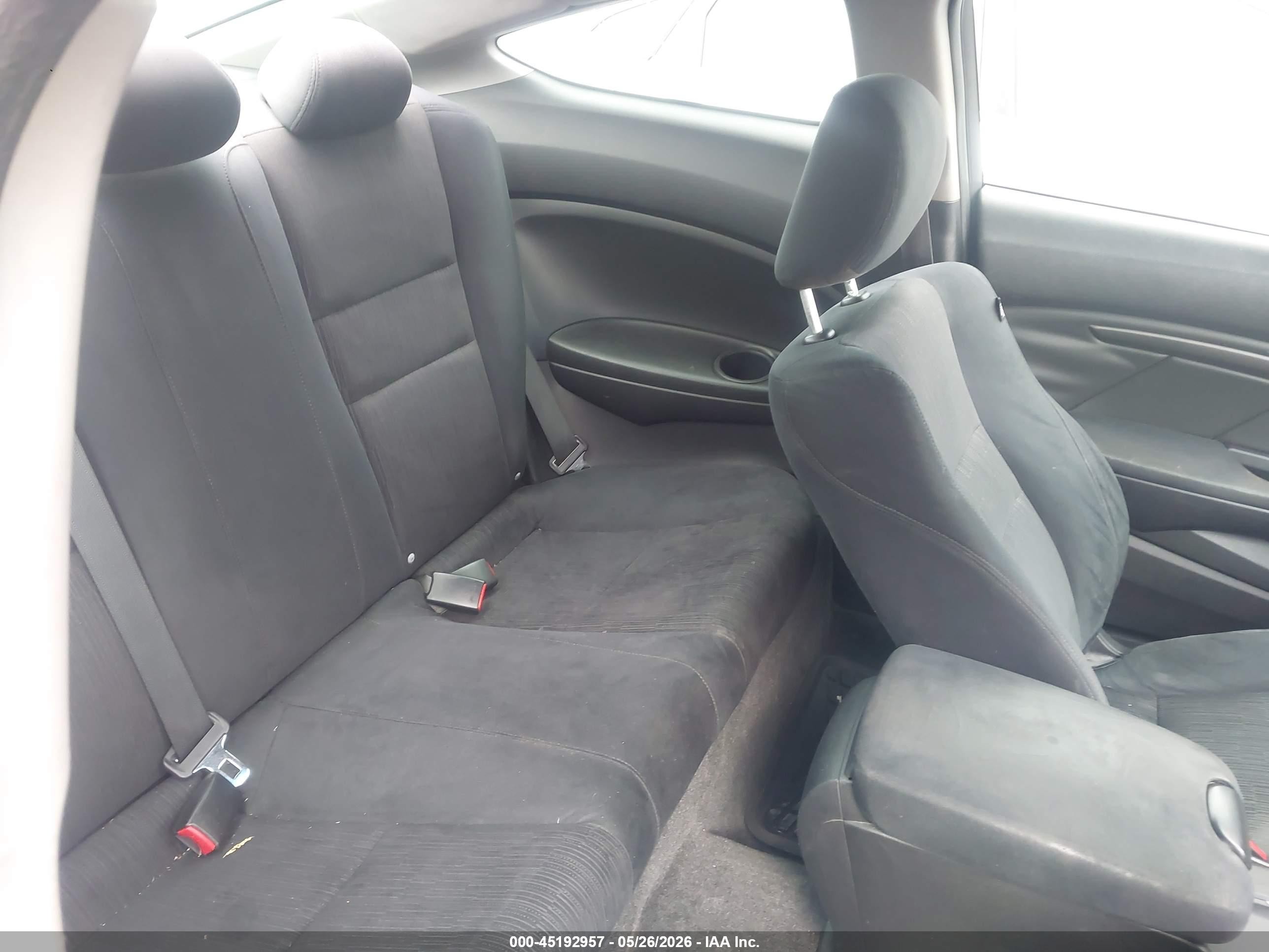 2012 Honda Accord 2.4 Lx-s Черный vin: 1HGCS1B37CA016622