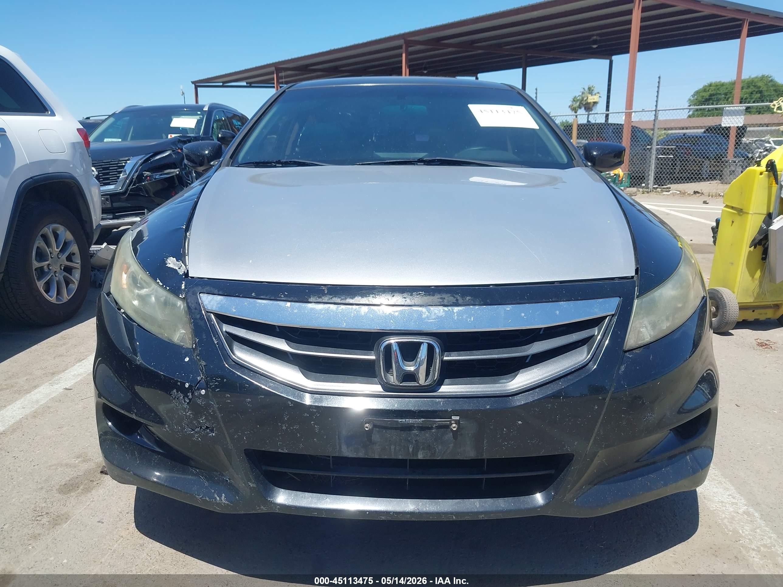 2012 Honda Accord 2.4 Lx-s Black vin: 1HGCS1B38CA009906