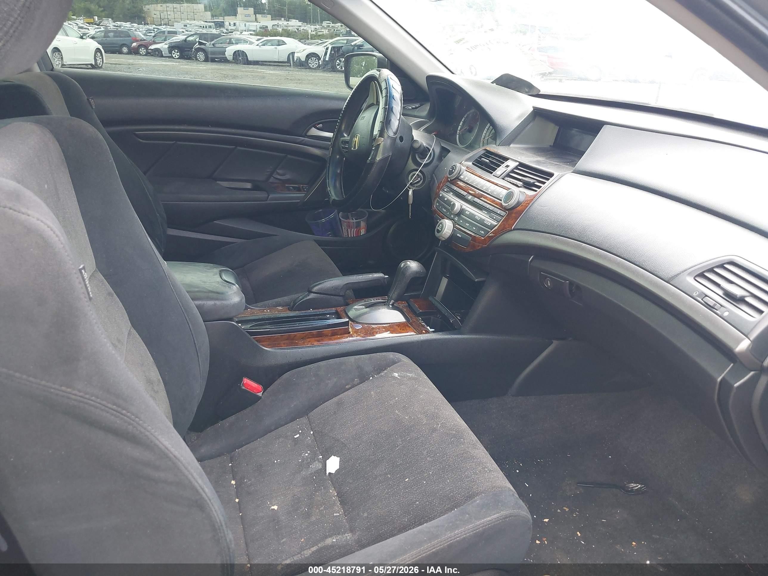 2010 Honda Accord 2.4 Lx-s Gray vin: 1HGCS1B39AA001875