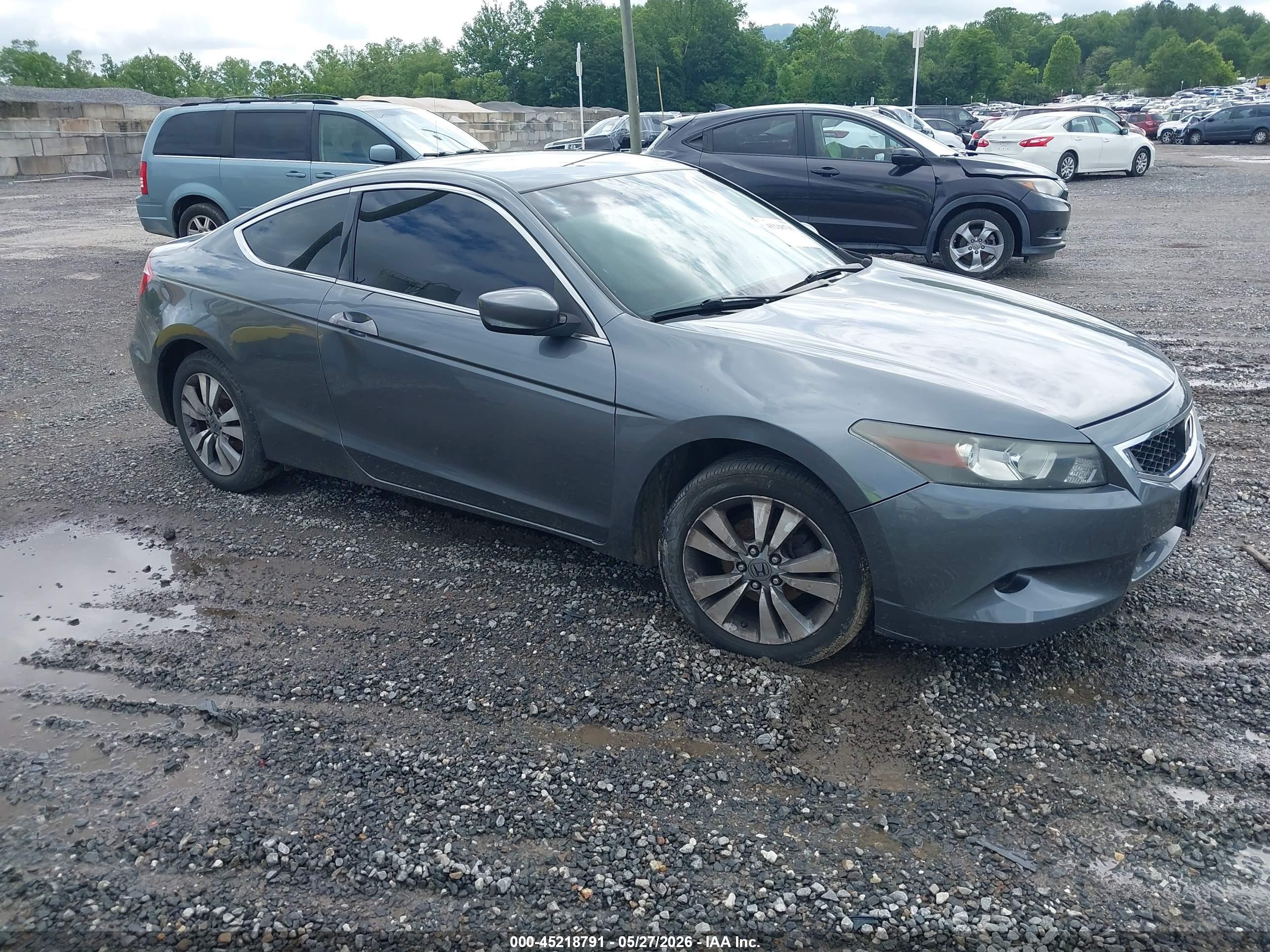 2010 Honda Accord 2.4 Lx-s Gray vin: 1HGCS1B39AA001875