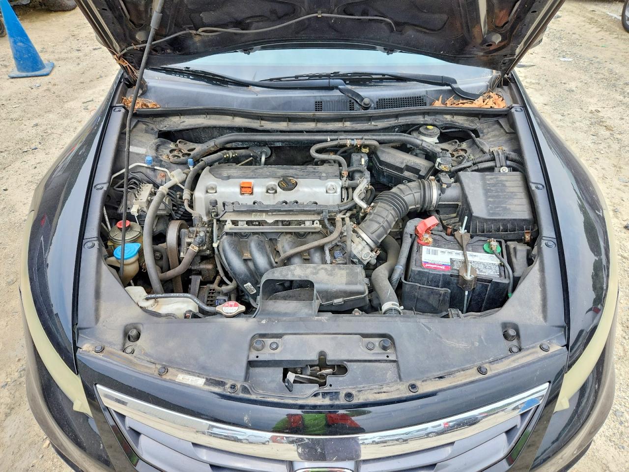 2011 Honda Accord Lx-s Black vin: 1HGCS1B39BA003143