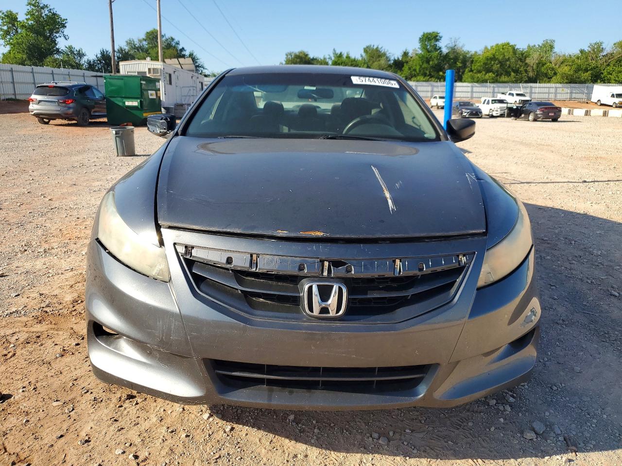 2012 Honda Accord Lx Gray vin: 1HGCS1B39CA003595