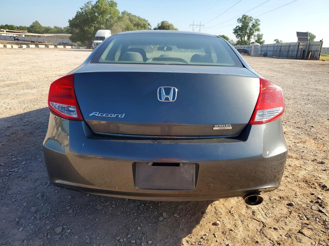 2012 Honda Accord Lx Gray vin: 1HGCS1B39CA003595