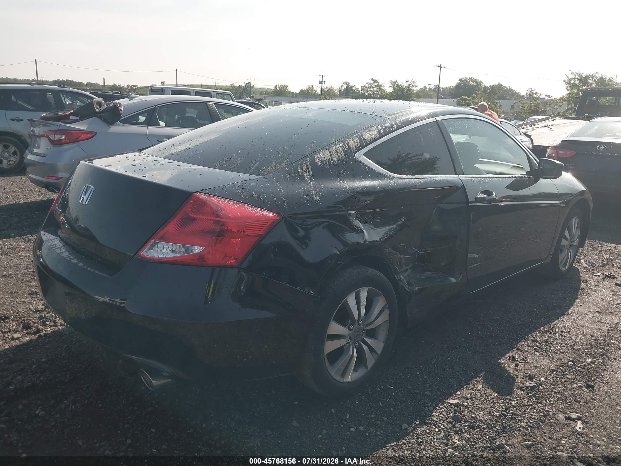 2012 Honda Accord 2.4 Lx-s Черный vin: 1HGCS1B39CA020462