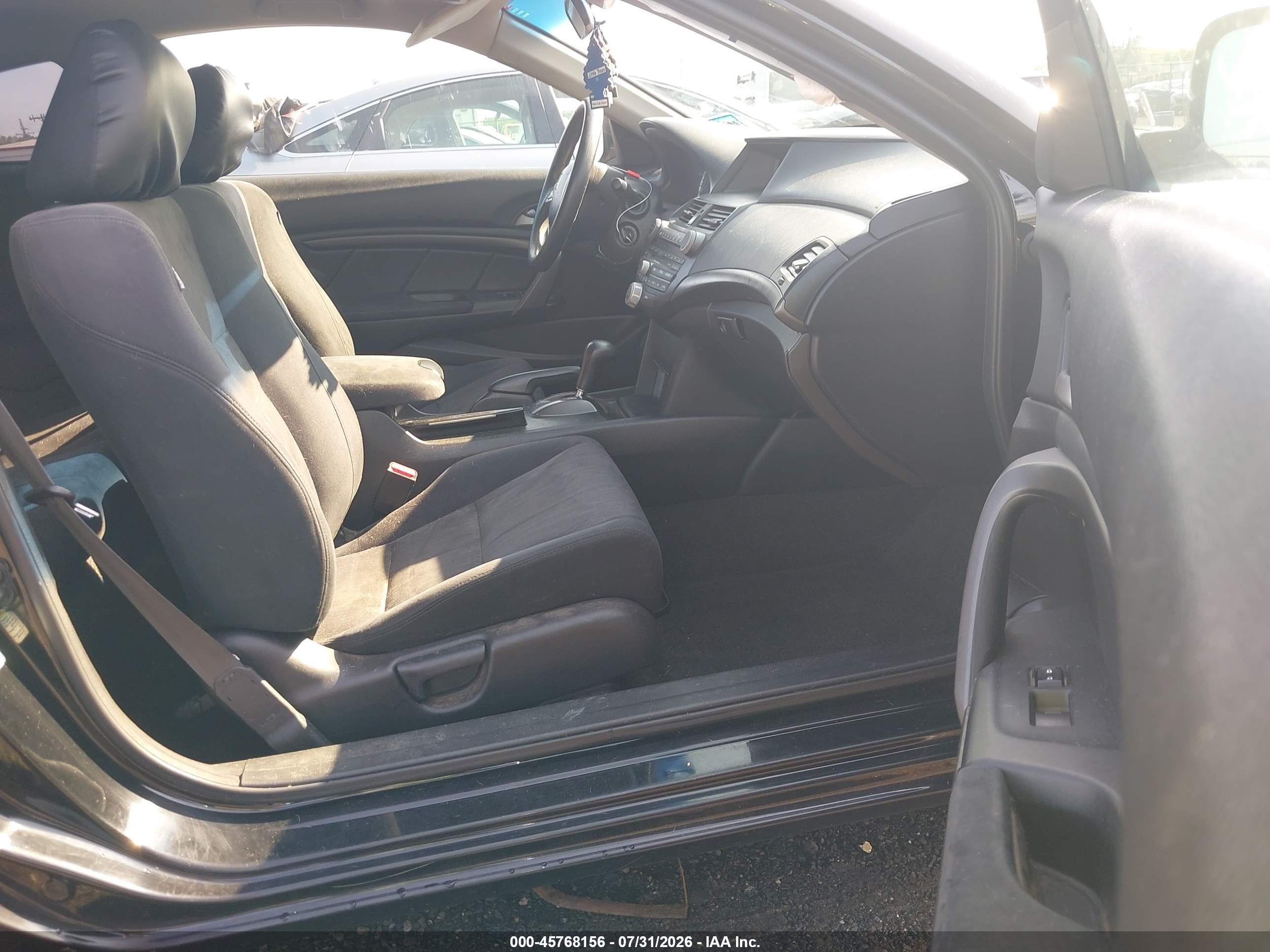 2012 Honda Accord 2.4 Lx-s Черный vin: 1HGCS1B39CA020462