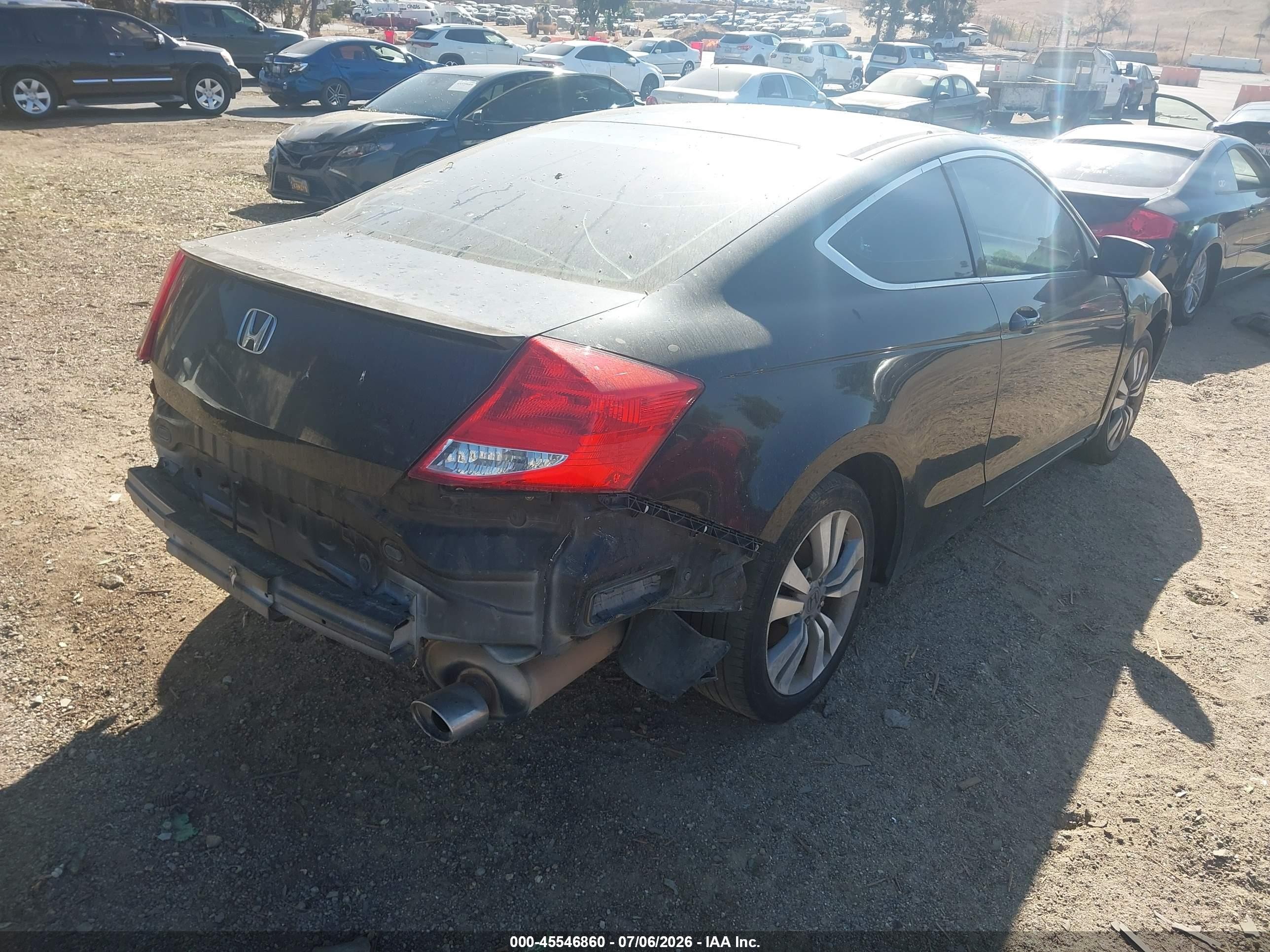 2011 Honda Accord 2.4 Lx-s Black vin: 1HGCS1B3XBA006181