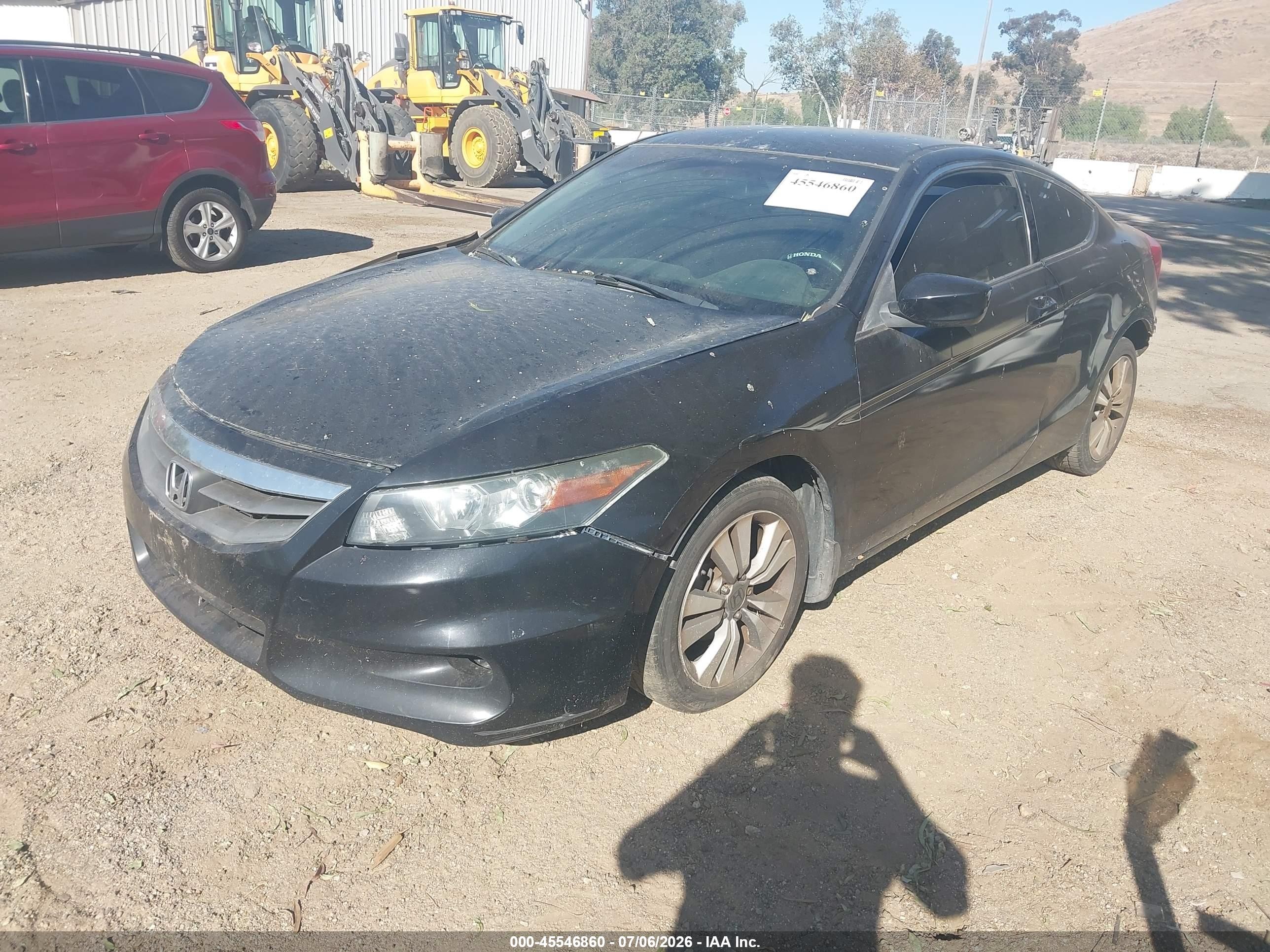 2011 Honda Accord 2.4 Lx-s Black vin: 1HGCS1B3XBA006181