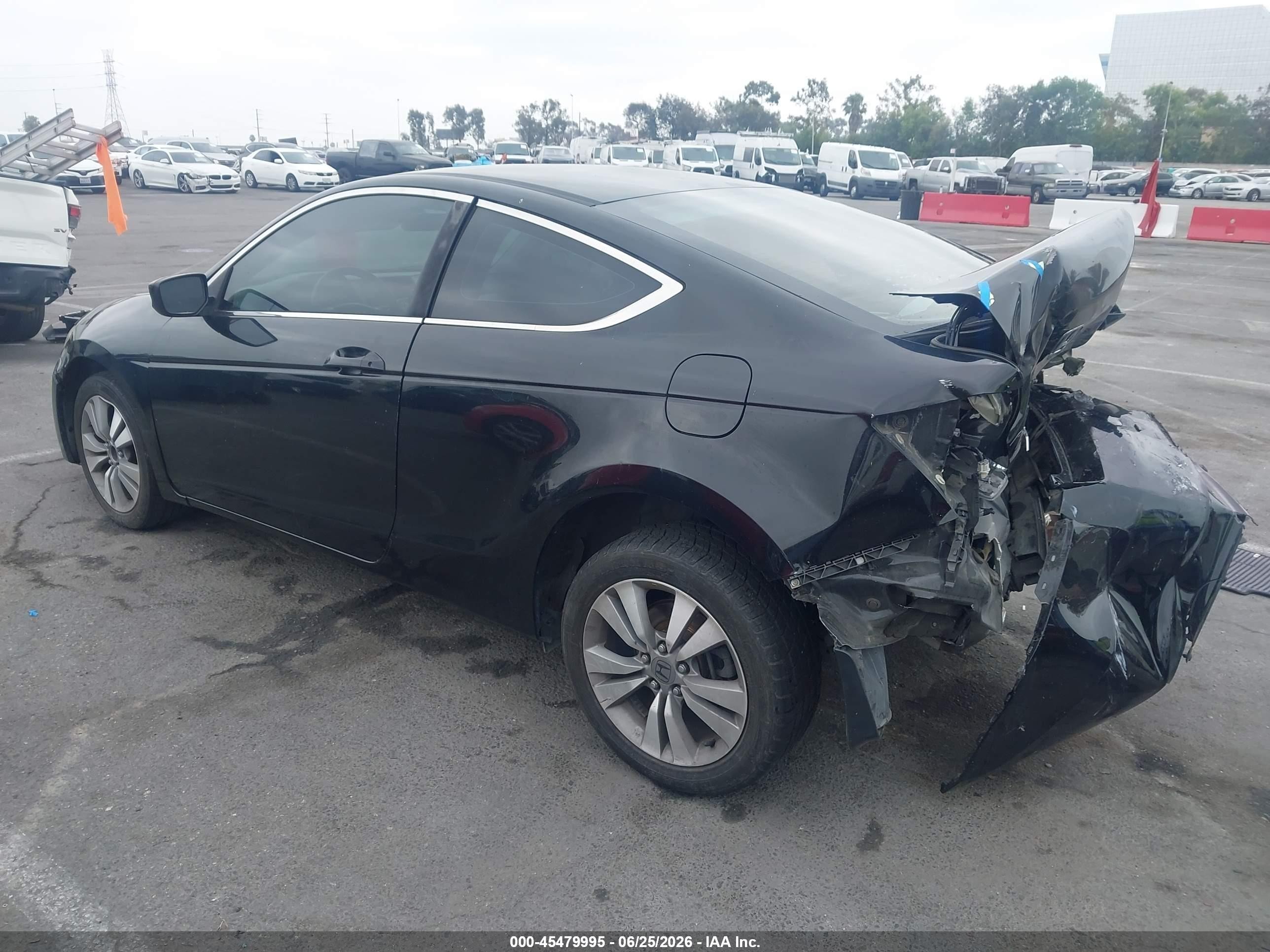 2011 Honda Accord 2.4 Lx-s Black vin: 1HGCS1B3XBA006195
