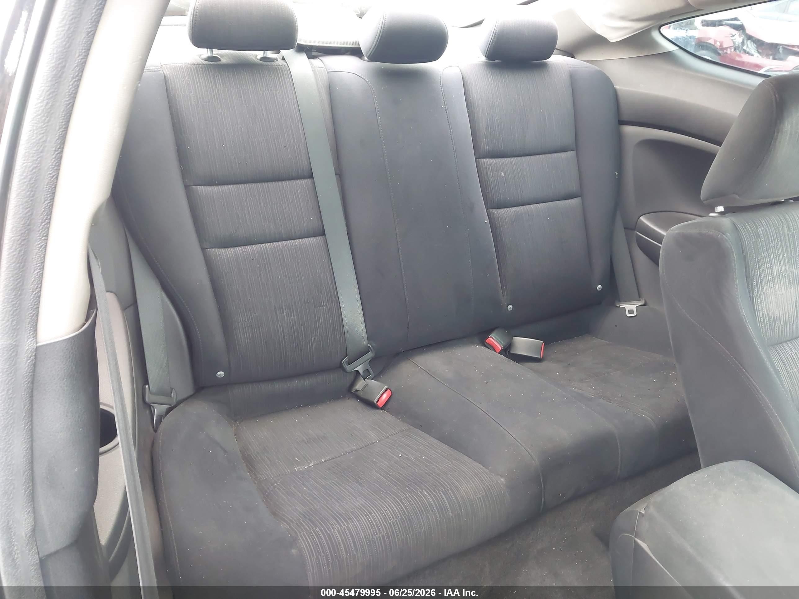 2011 Honda Accord 2.4 Lx-s Black vin: 1HGCS1B3XBA006195
