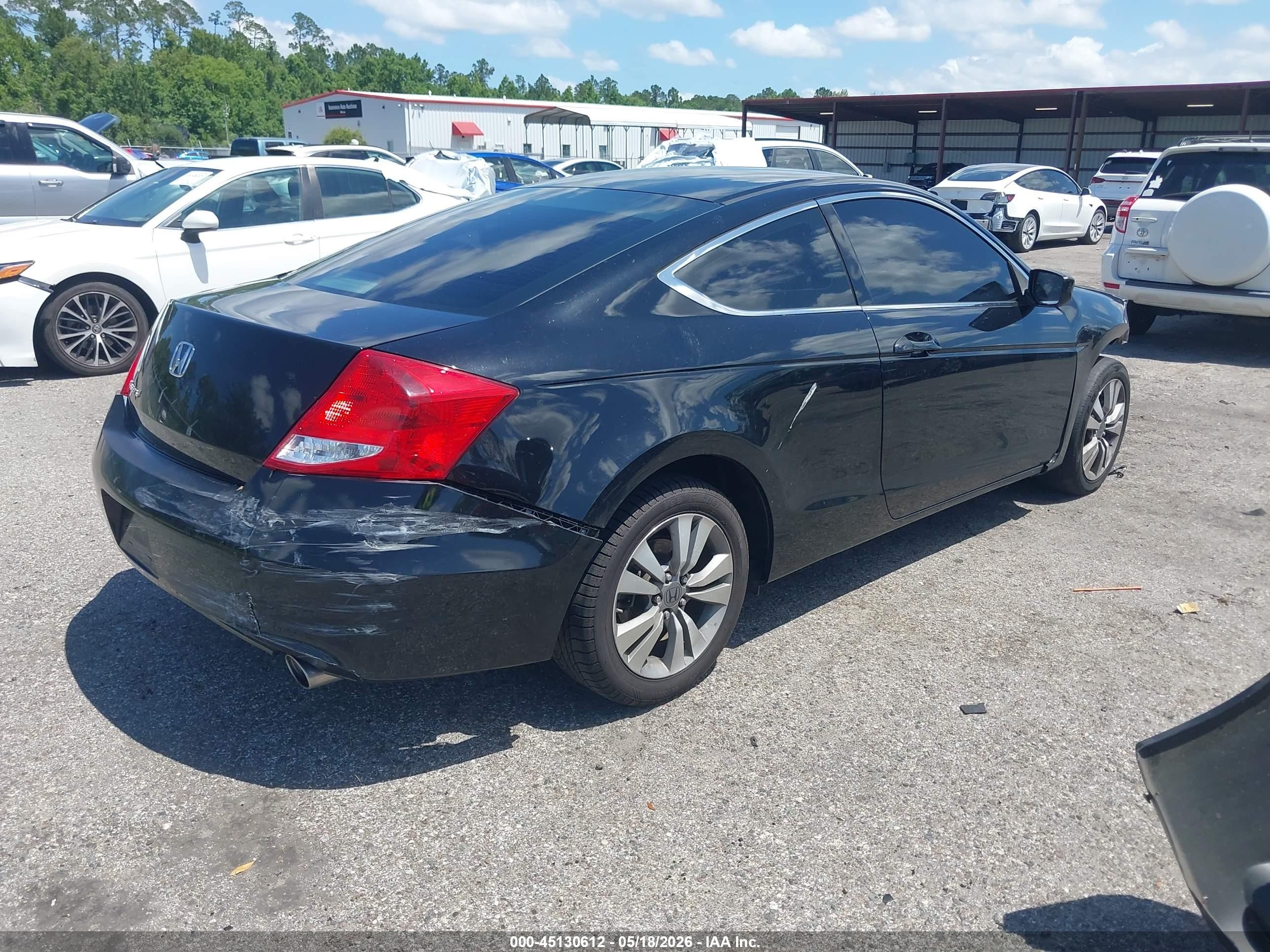 2011 Honda Accord 2.4 Lx-s Black vin: 1HGCS1B3XBA006763