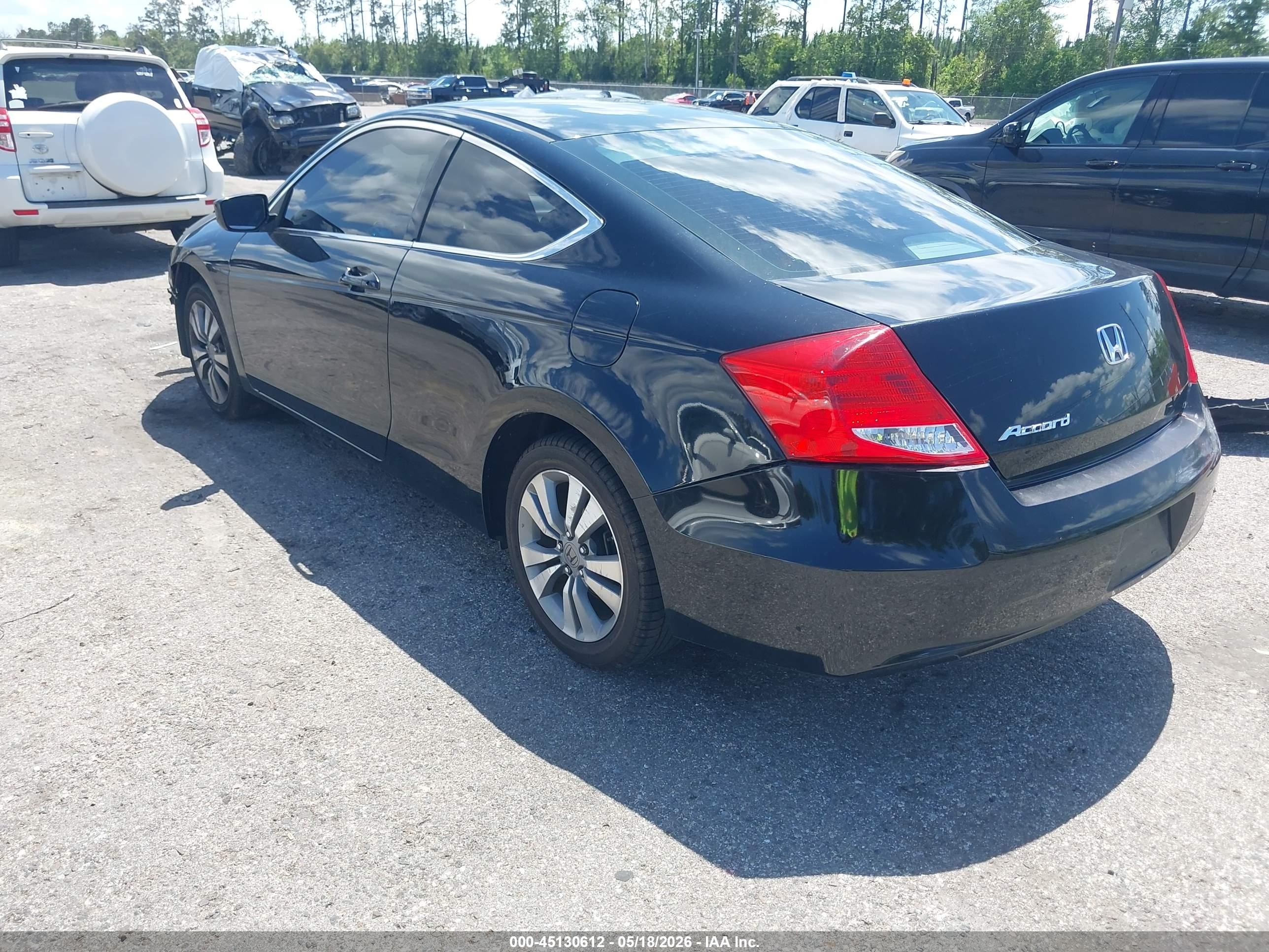2011 Honda Accord 2.4 Lx-s Black vin: 1HGCS1B3XBA006763