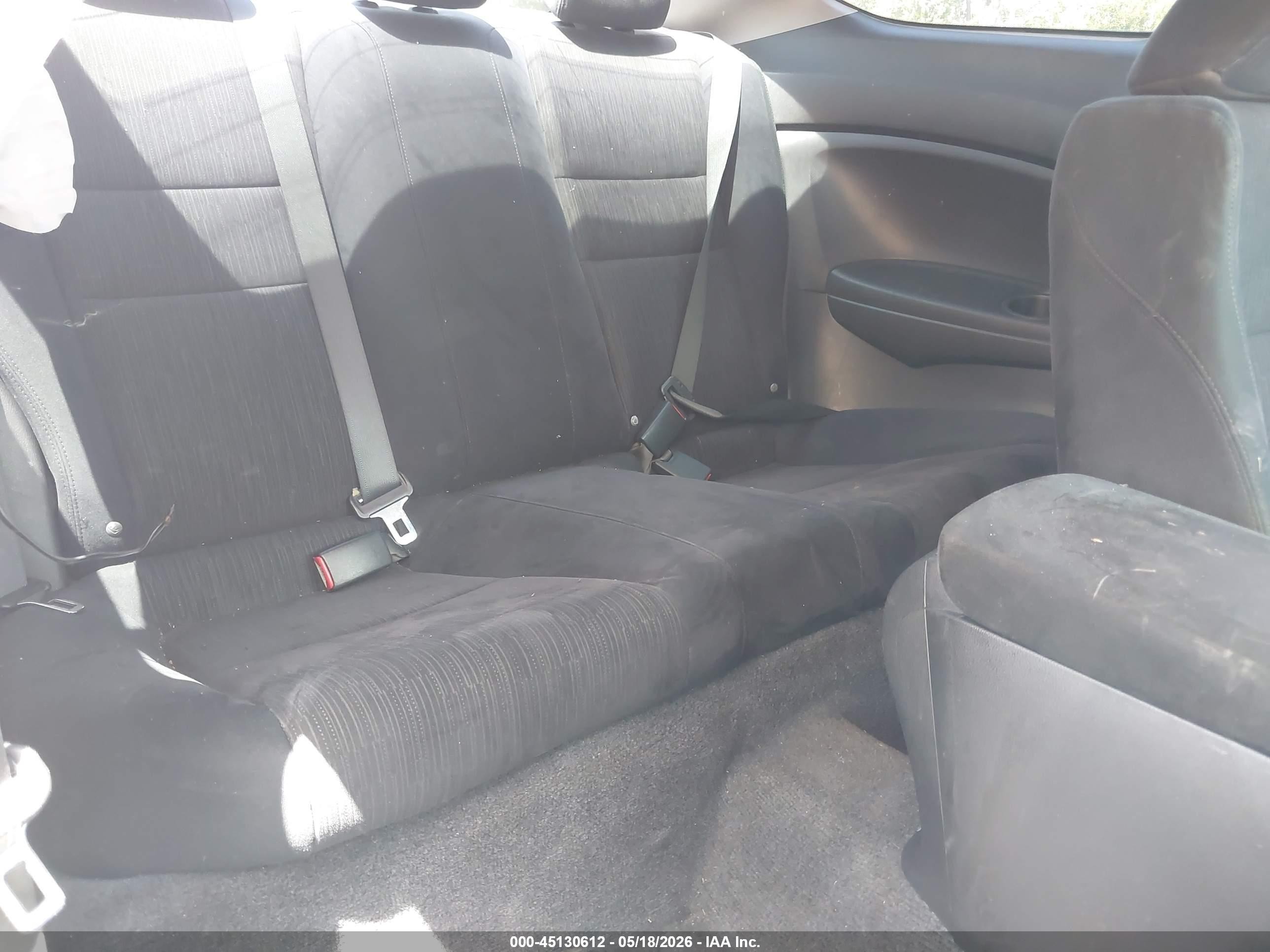 2011 Honda Accord 2.4 Lx-s Black vin: 1HGCS1B3XBA006763