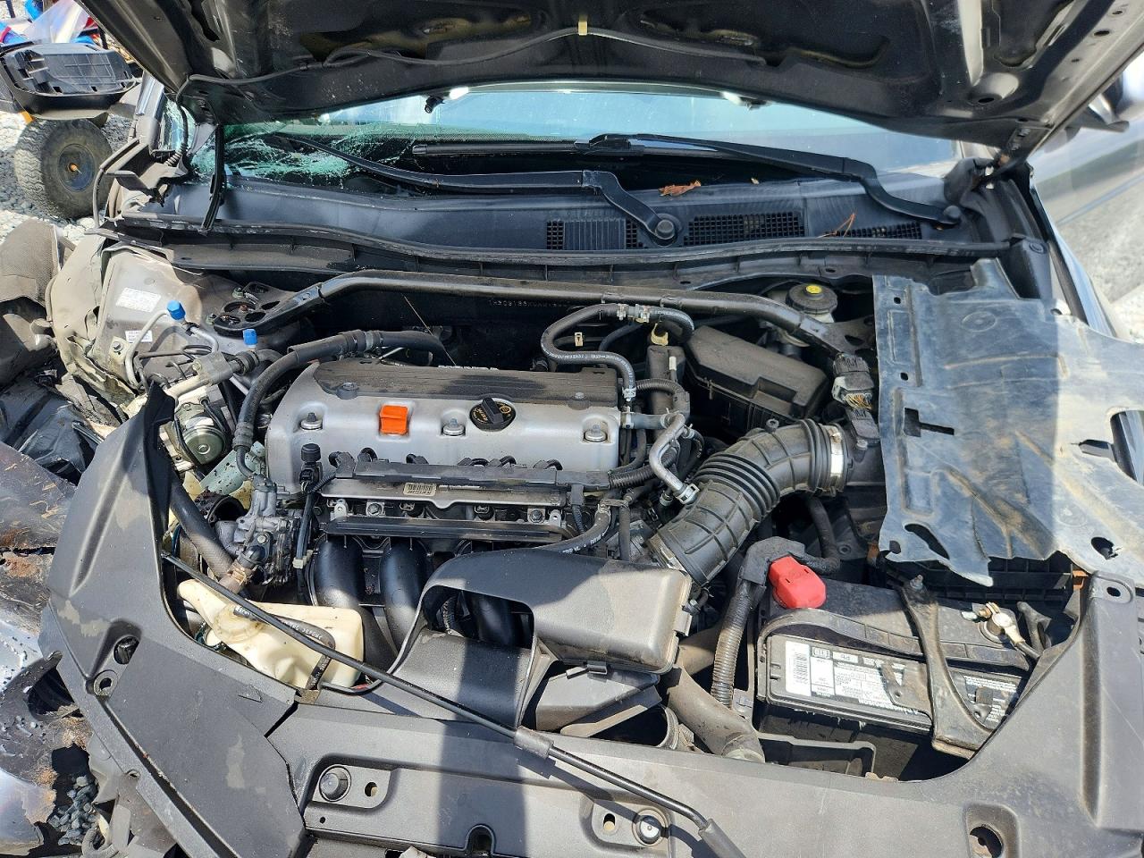 2012 Honda Accord Lx Серый vin: 1HGCS1B3XCA016601