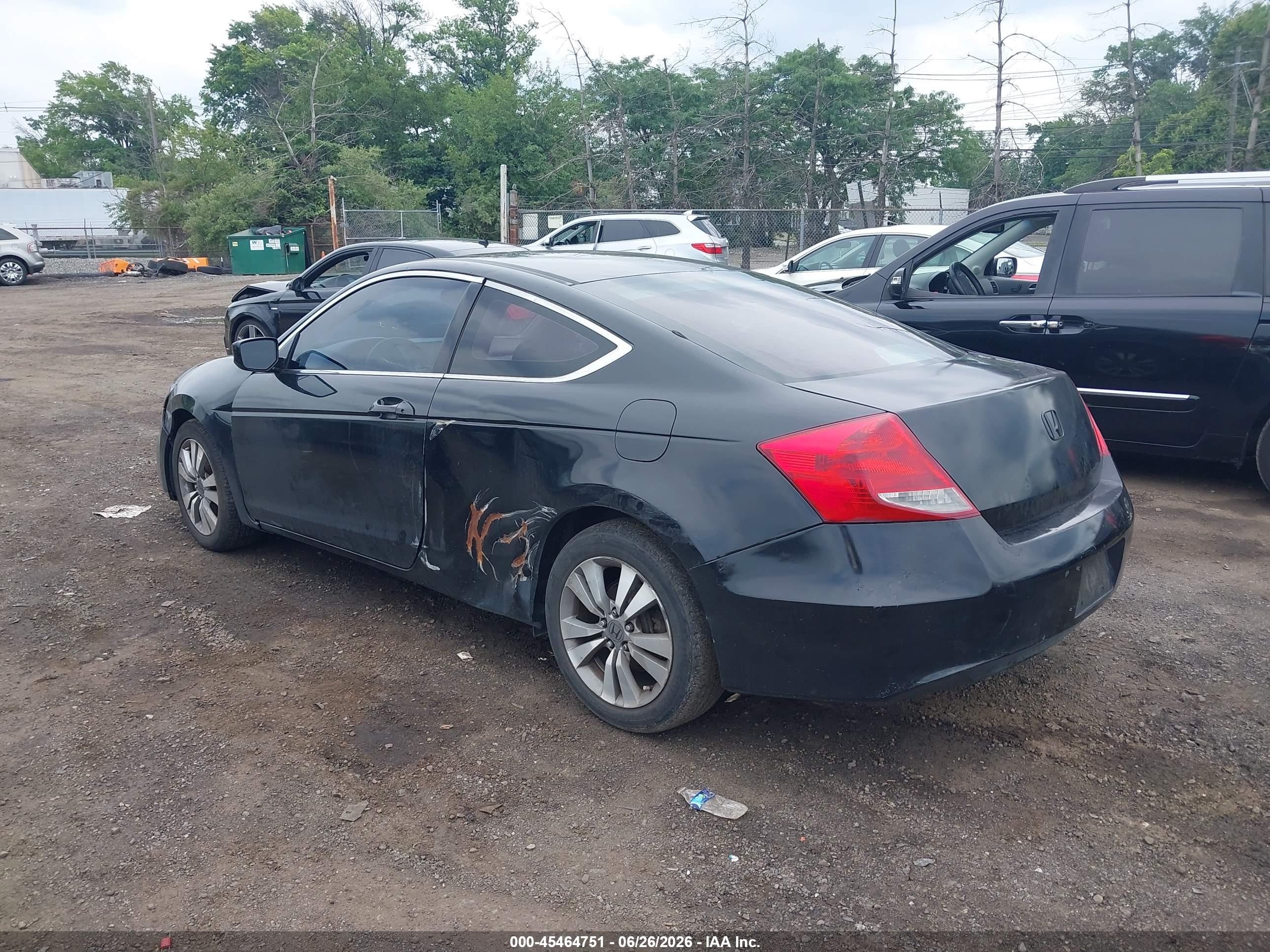 2011 Honda Accord 2.4 Ex Black vin: 1HGCS1B70BA005575