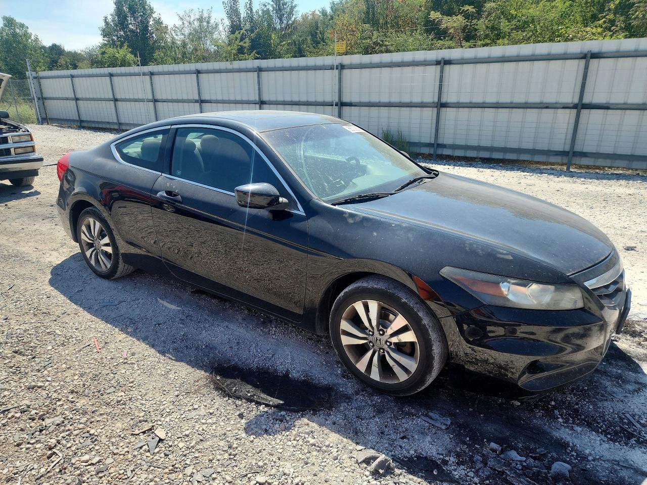 2012 Honda Accord Ex Black vin: 1HGCS1B70CA007666