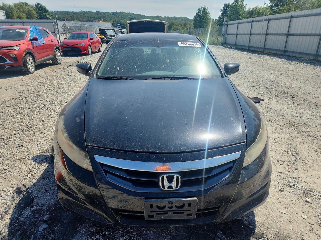 2012 Honda Accord Ex Black vin: 1HGCS1B70CA007666
