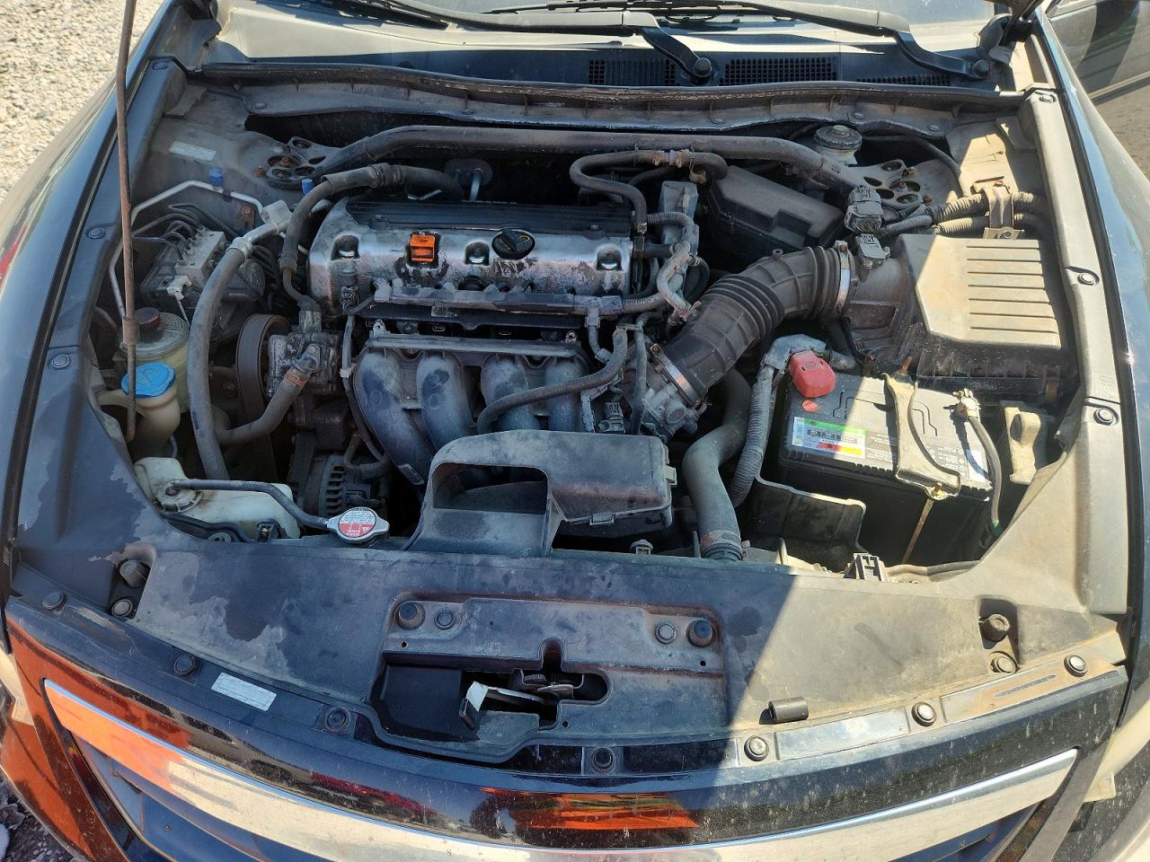 2012 Honda Accord Ex Black vin: 1HGCS1B70CA007666