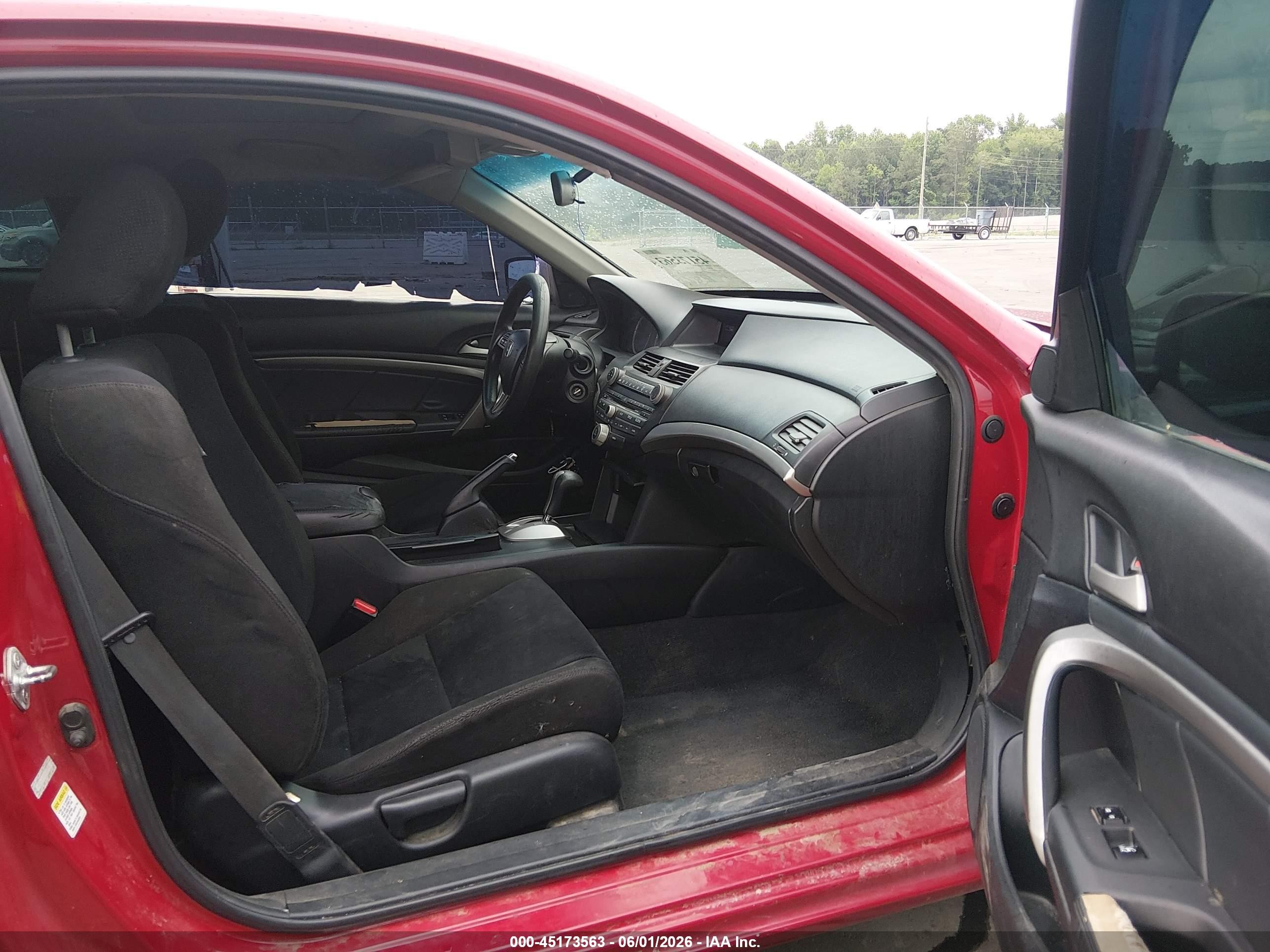 2012 Honda Accord 2.4 Ex Красный vin: 1HGCS1B70CA012253