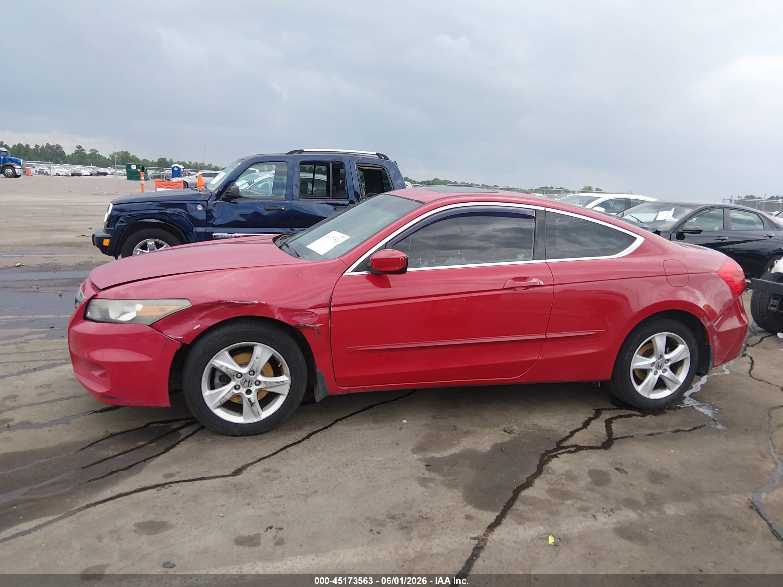 2012 Honda Accord 2.4 Ex Красный vin: 1HGCS1B70CA012253