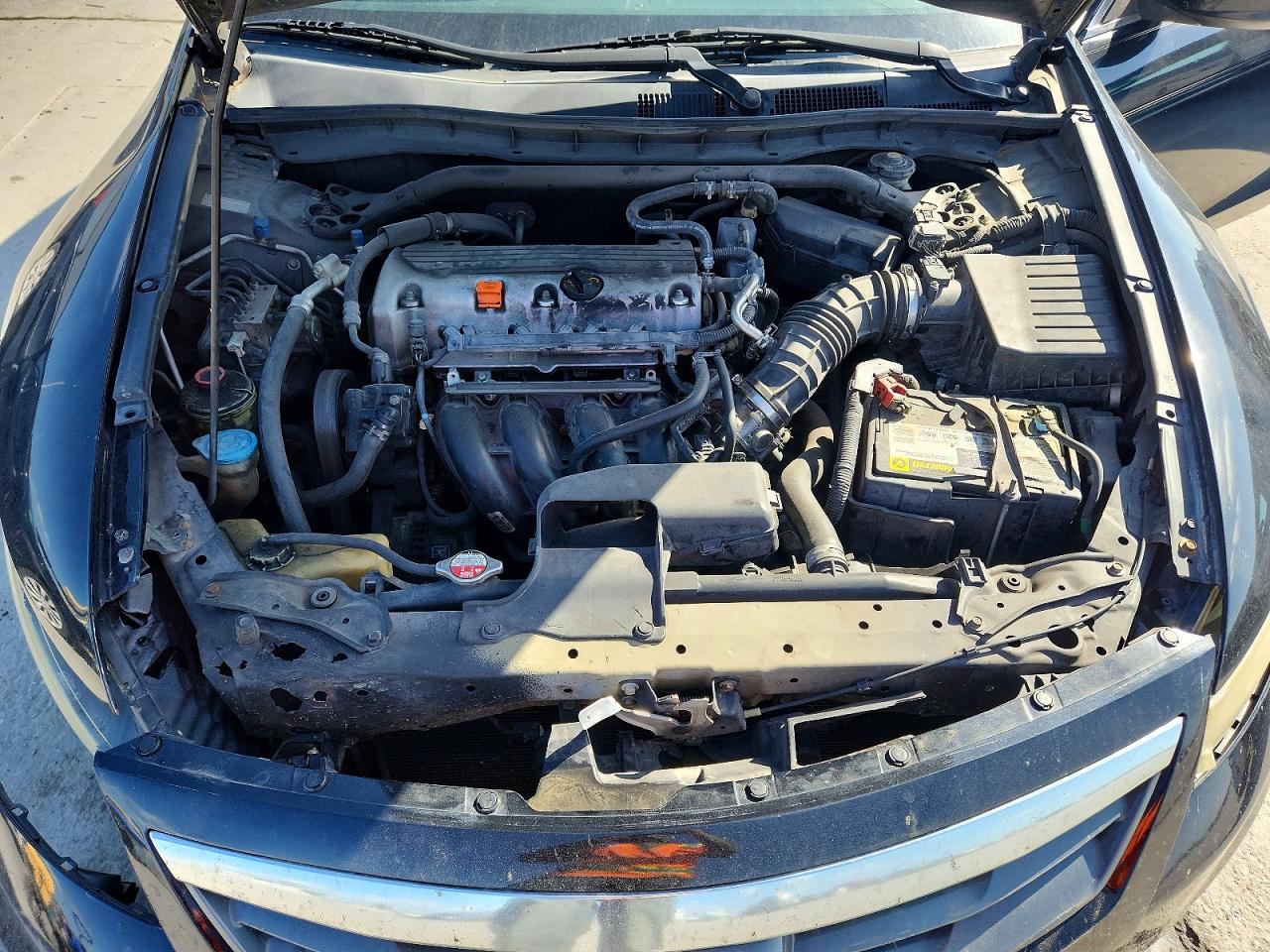 2012 Honda Accord Ex Black vin: 1HGCS1B70CA013452