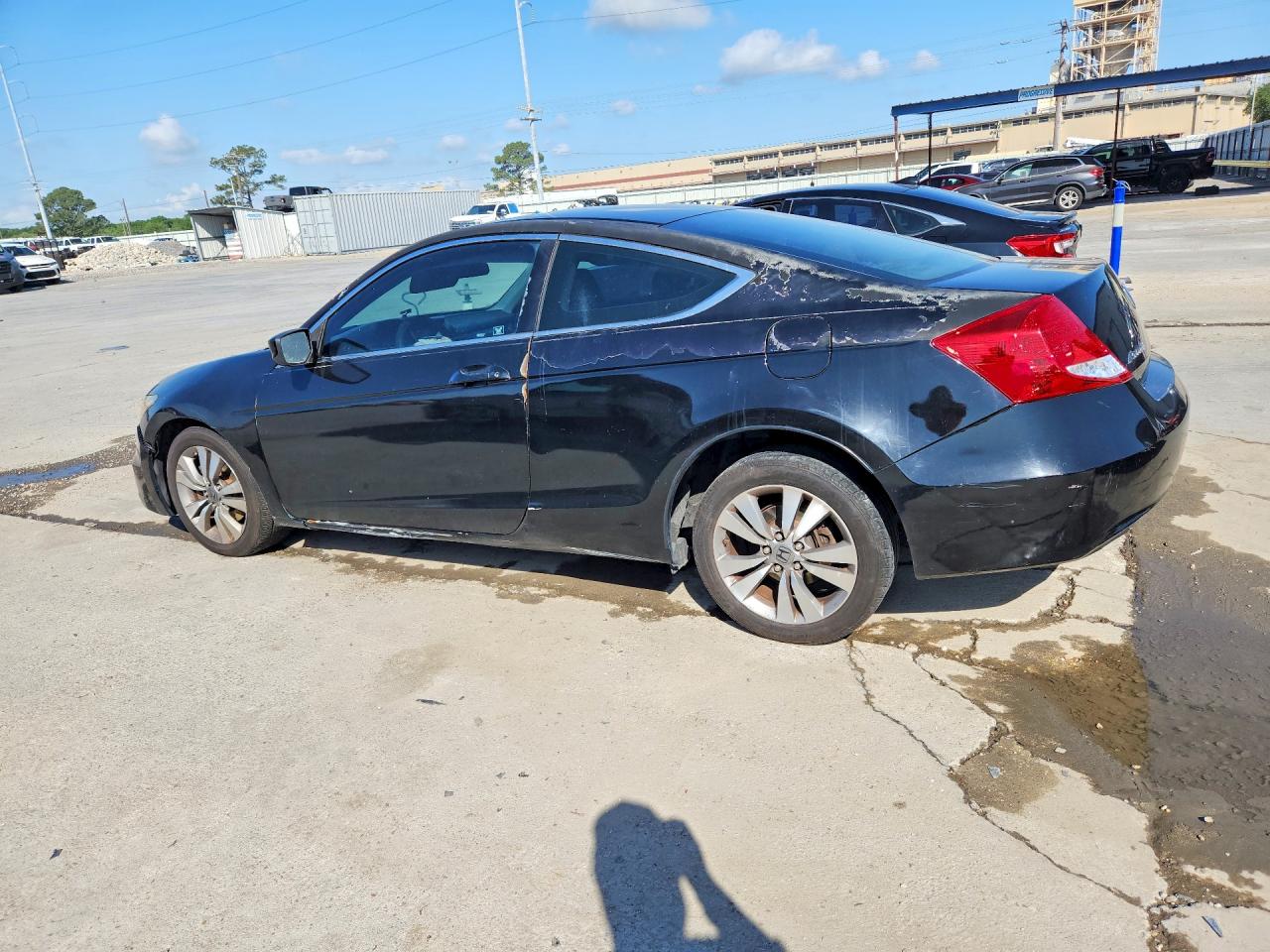 2012 Honda Accord Ex Black vin: 1HGCS1B70CA013452